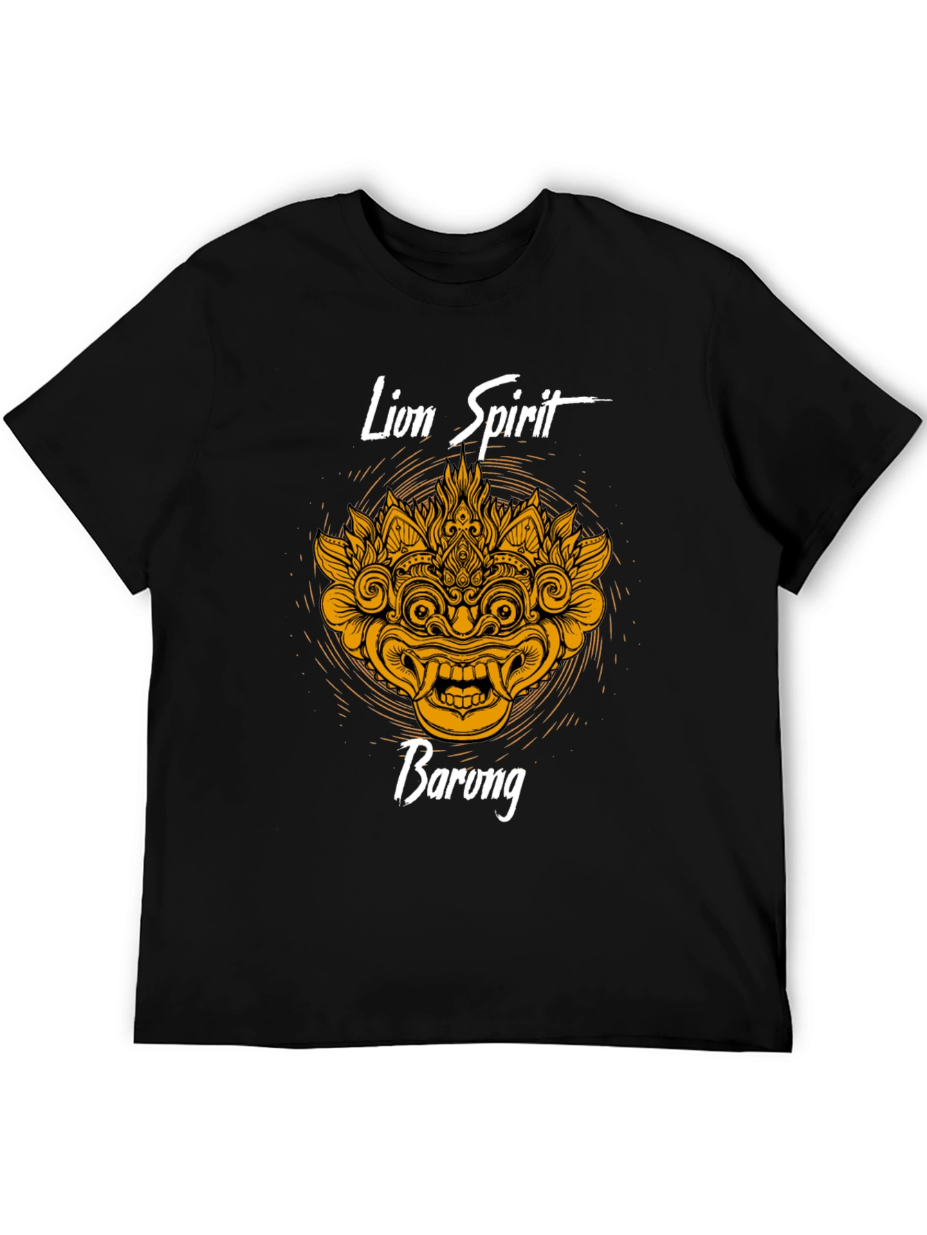 Lion Spirit Barong T-Shirt - Unique Graphic Tee