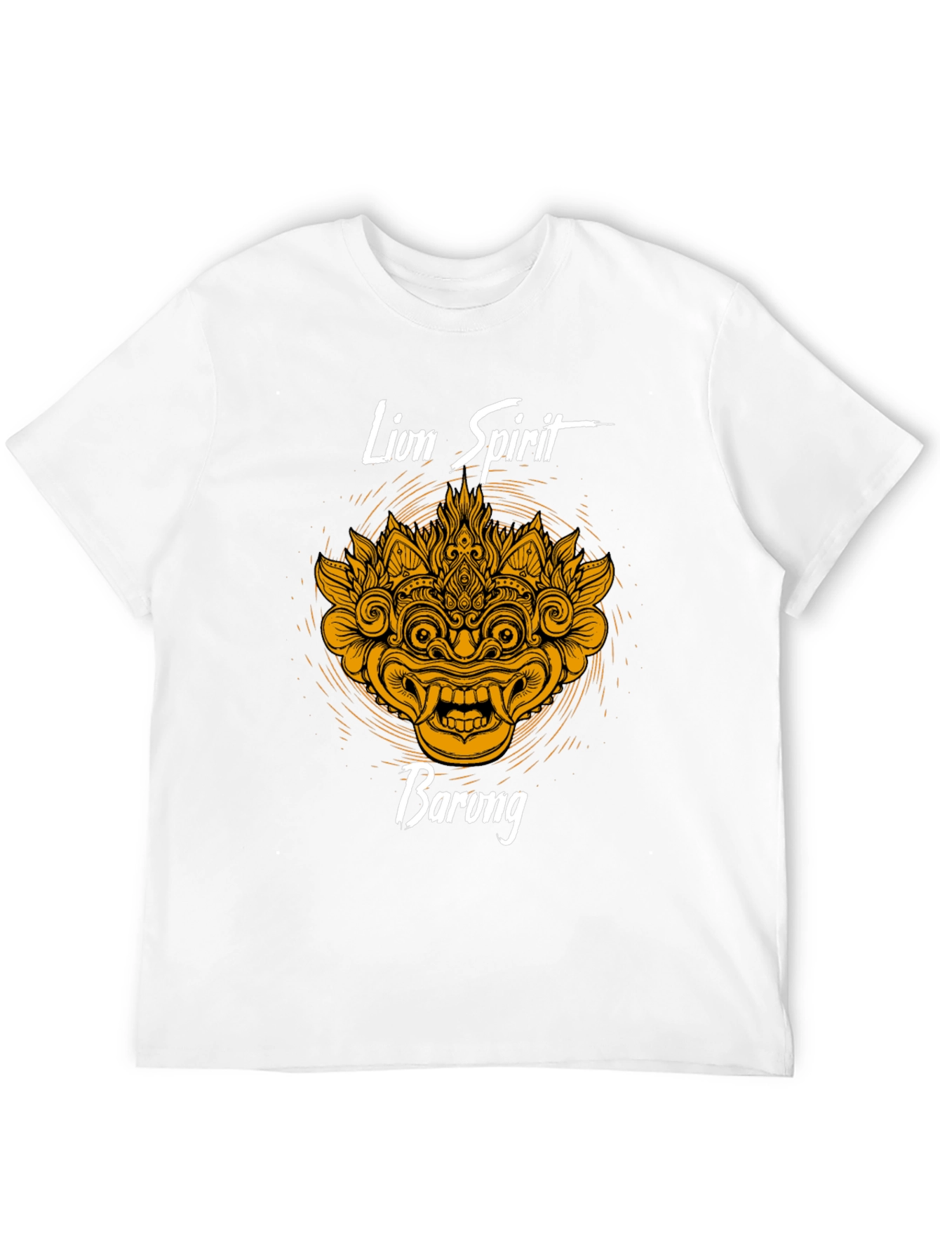 Lion Spirit Barong T-Shirt - Unique Graphic Tee