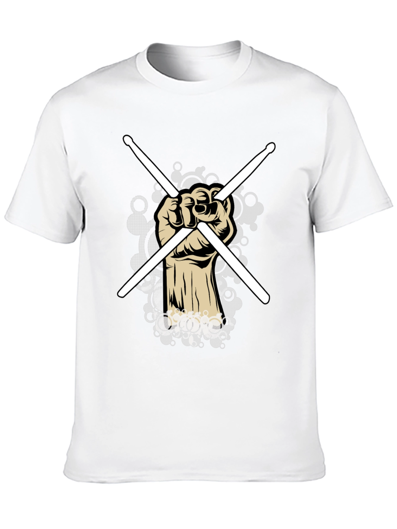 Drummer Fist T-Shirt - Music Lover Tee