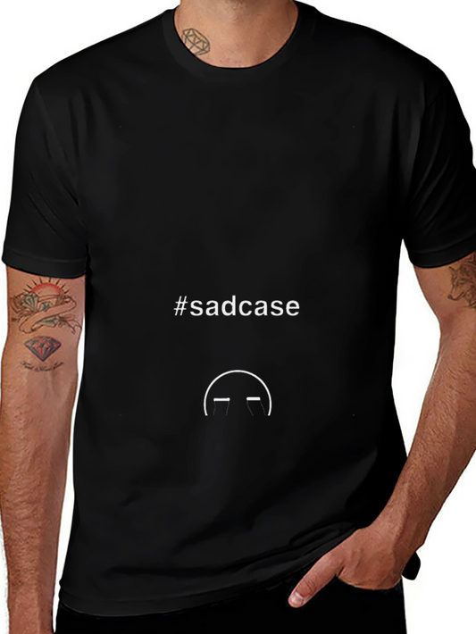 Sadcase Graphic T-Shirt - Unisex Soft Cotton Tee