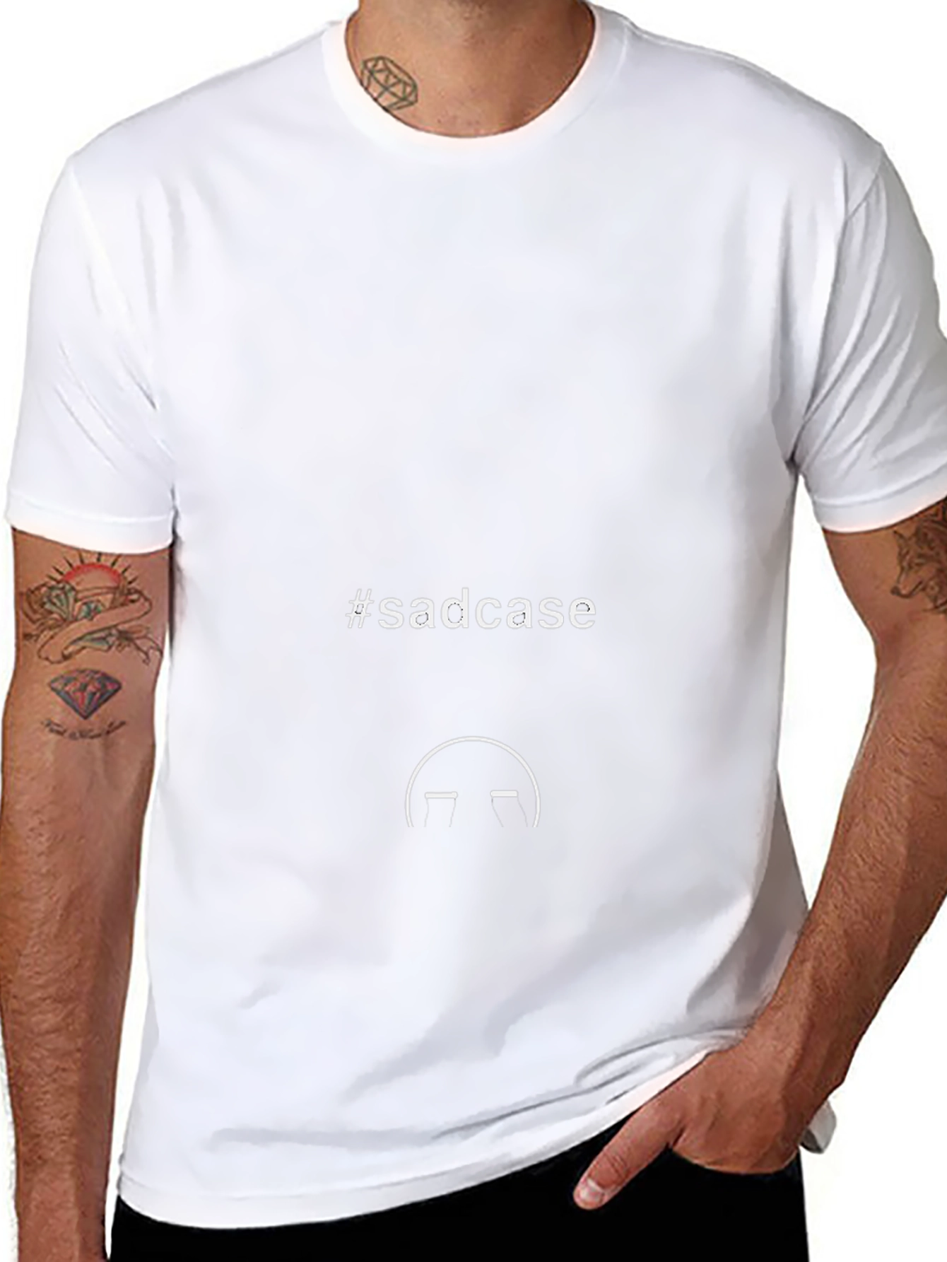 Sadcase Graphic T-Shirt - Unisex Soft Cotton Tee