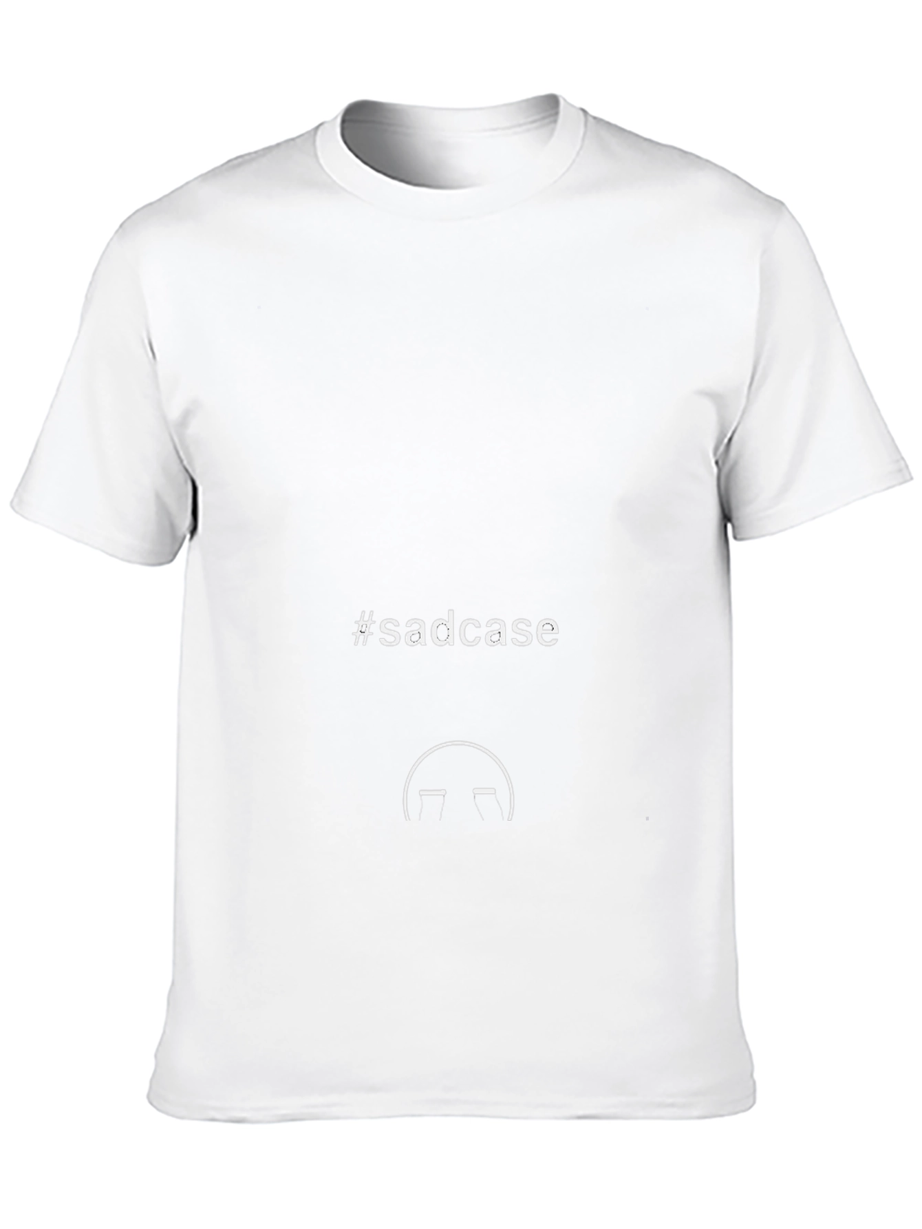 Sadcase Graphic T-Shirt - Unisex Soft Cotton Tee