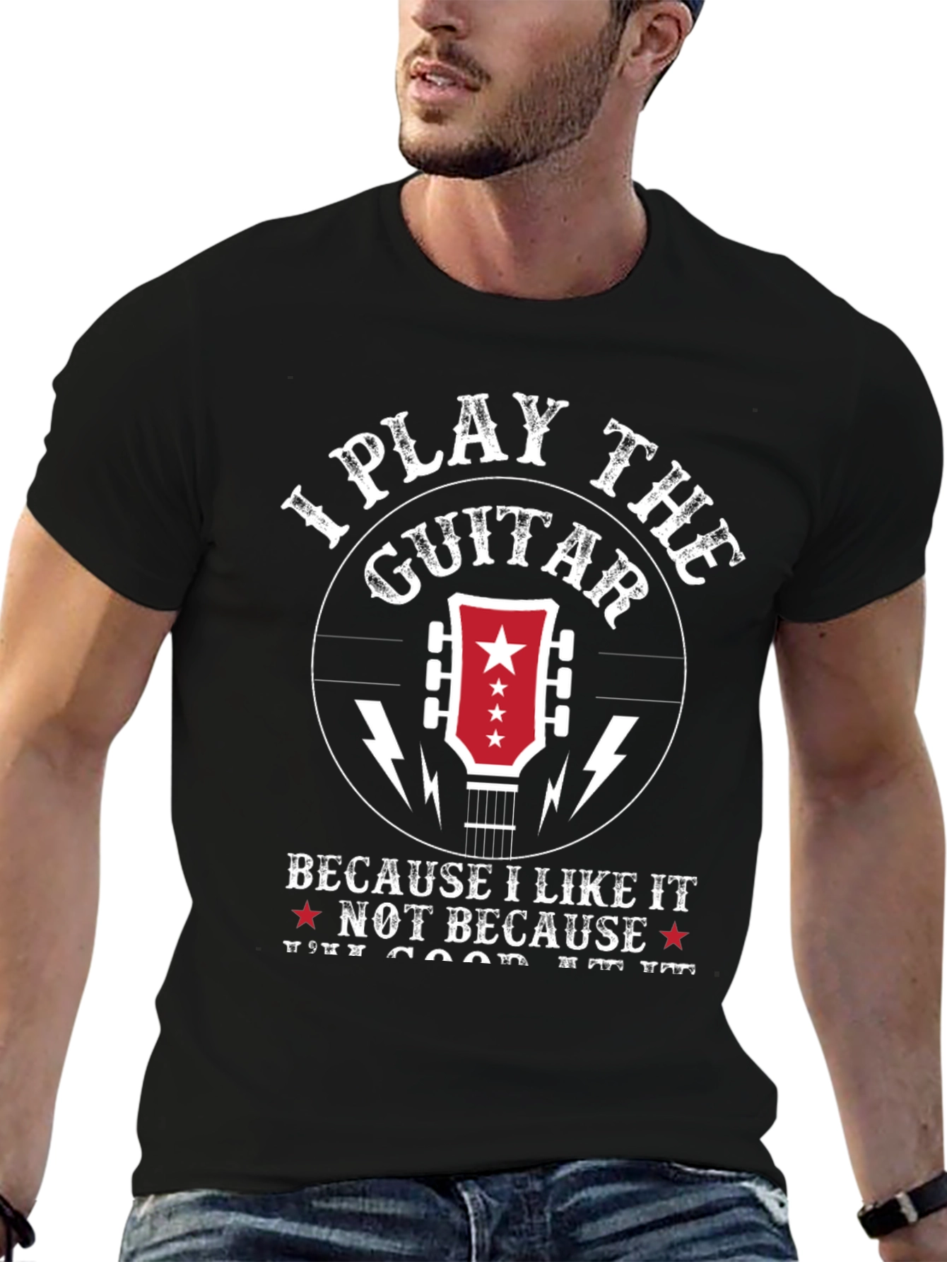 I Play The Guitar T-Shirt - Musician Apparel