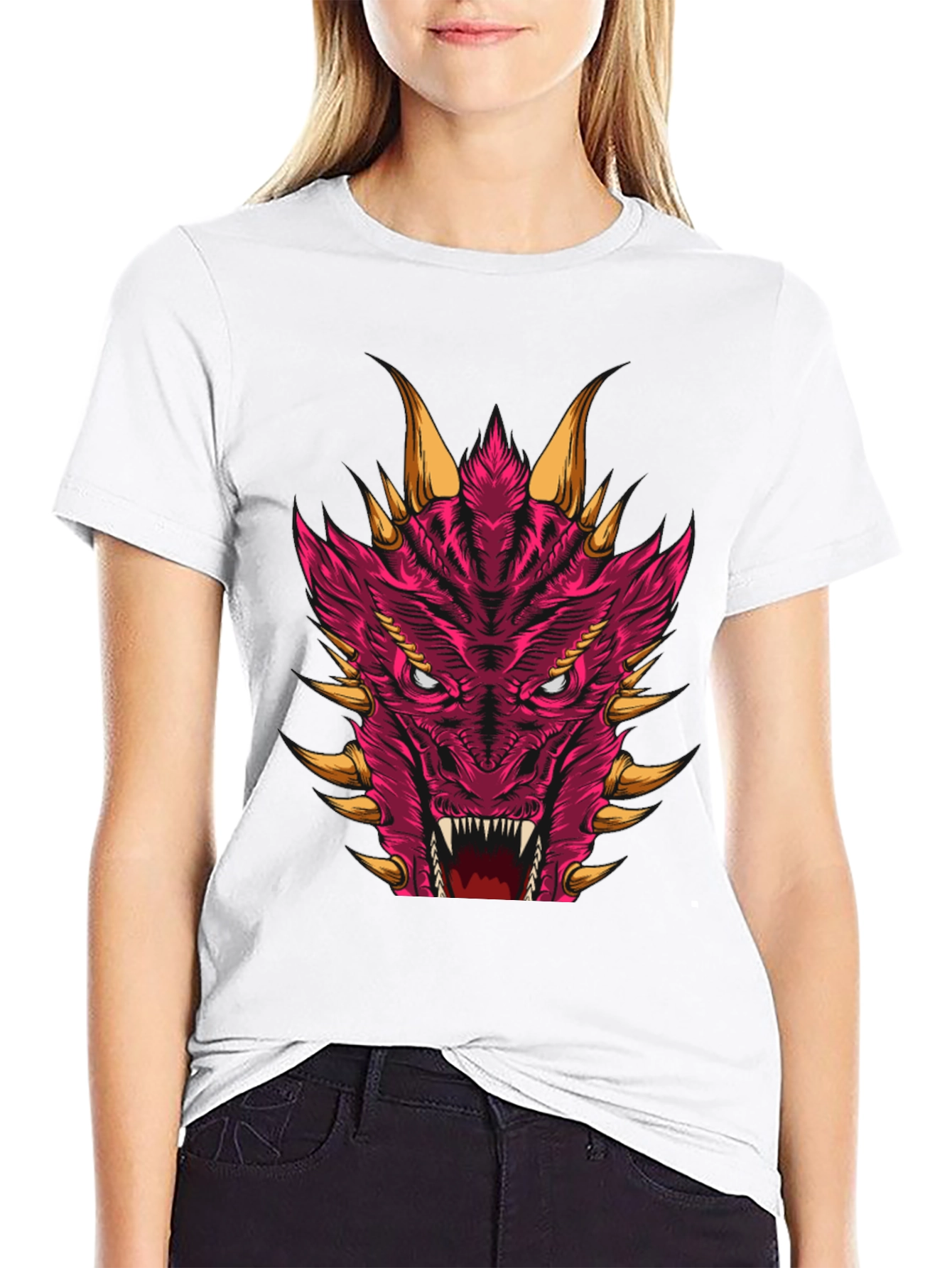 Dragon Graphic Tee - Fierce & Bold Design