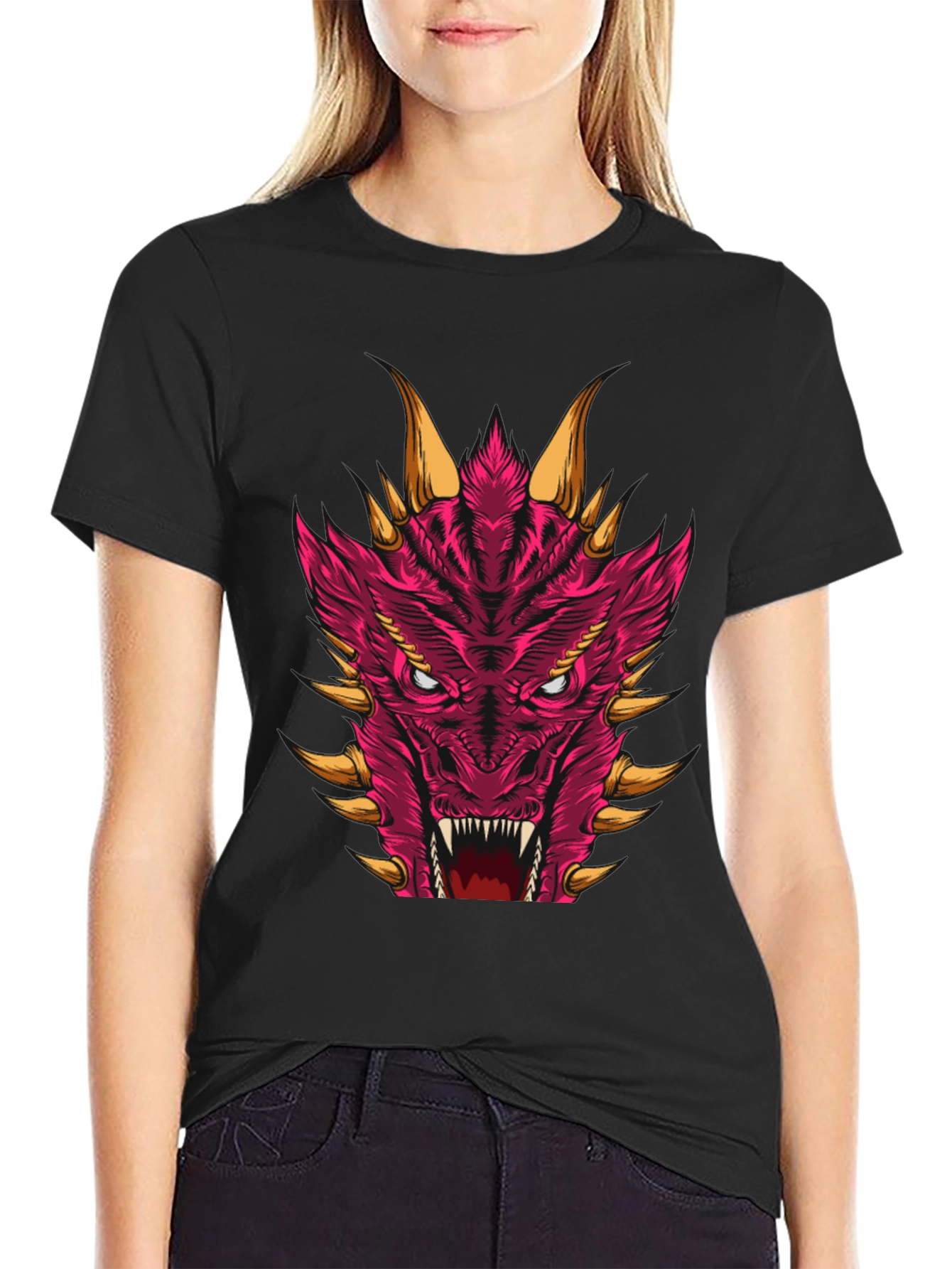 Dragon Graphic Tee - Fierce & Bold Design
