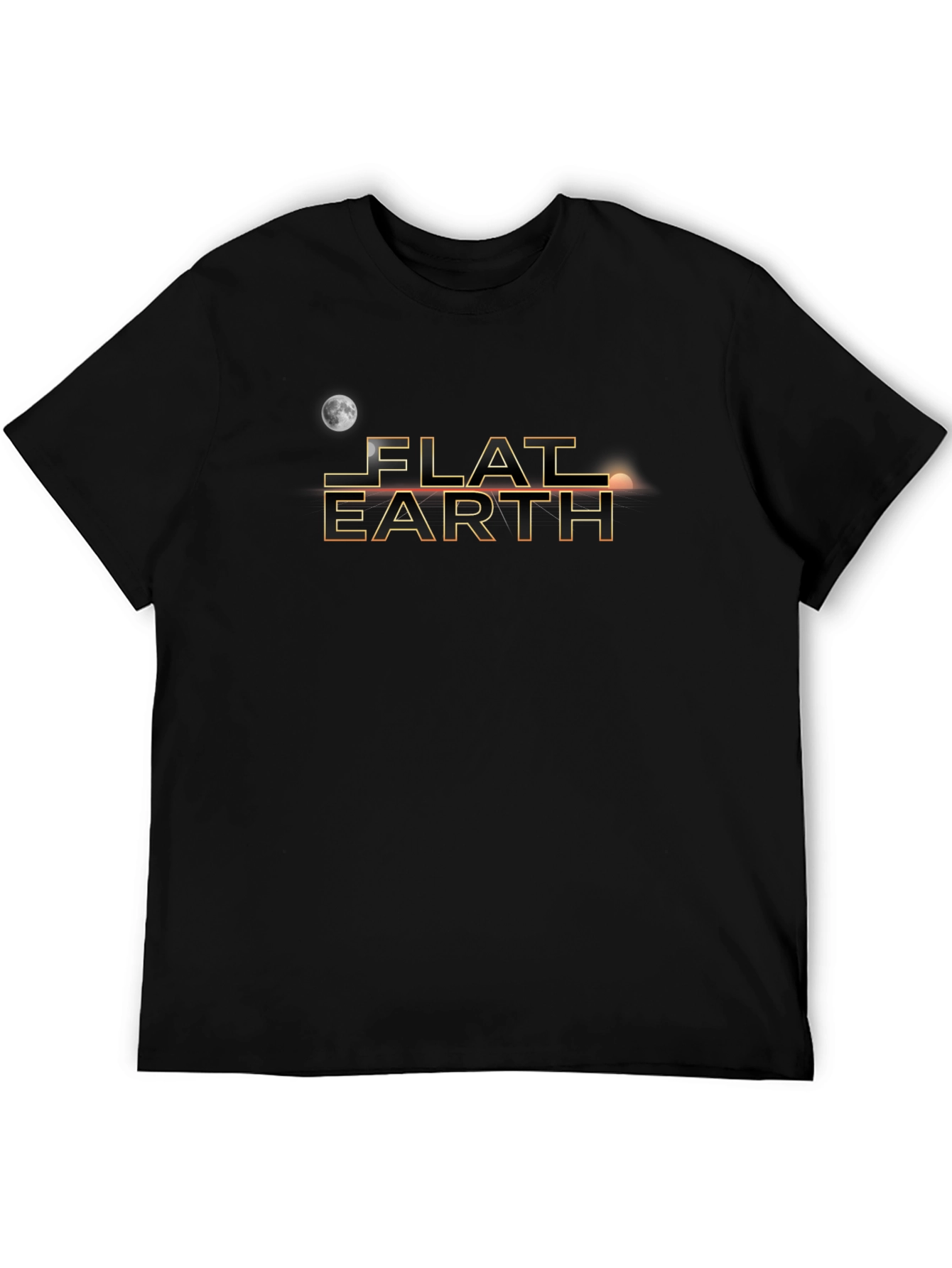 Flat Earth T-Shirt - Conspiracy Theory Tee