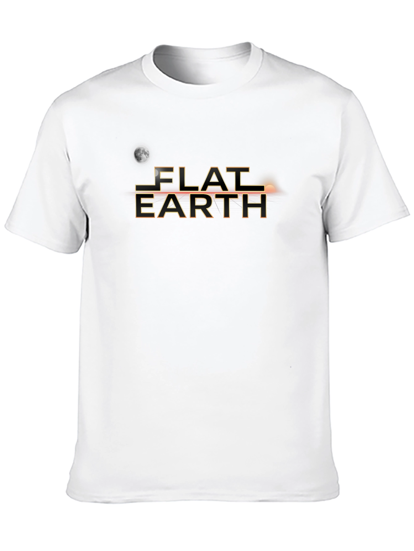 Flat Earth T-Shirt - Conspiracy Theory Tee