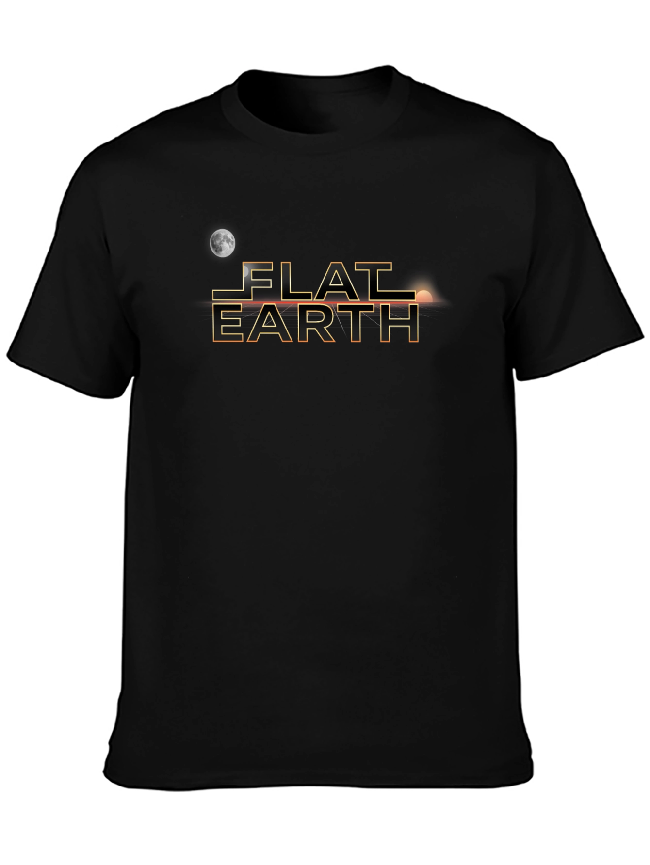 Flat Earth T-Shirt - Conspiracy Theory Tee