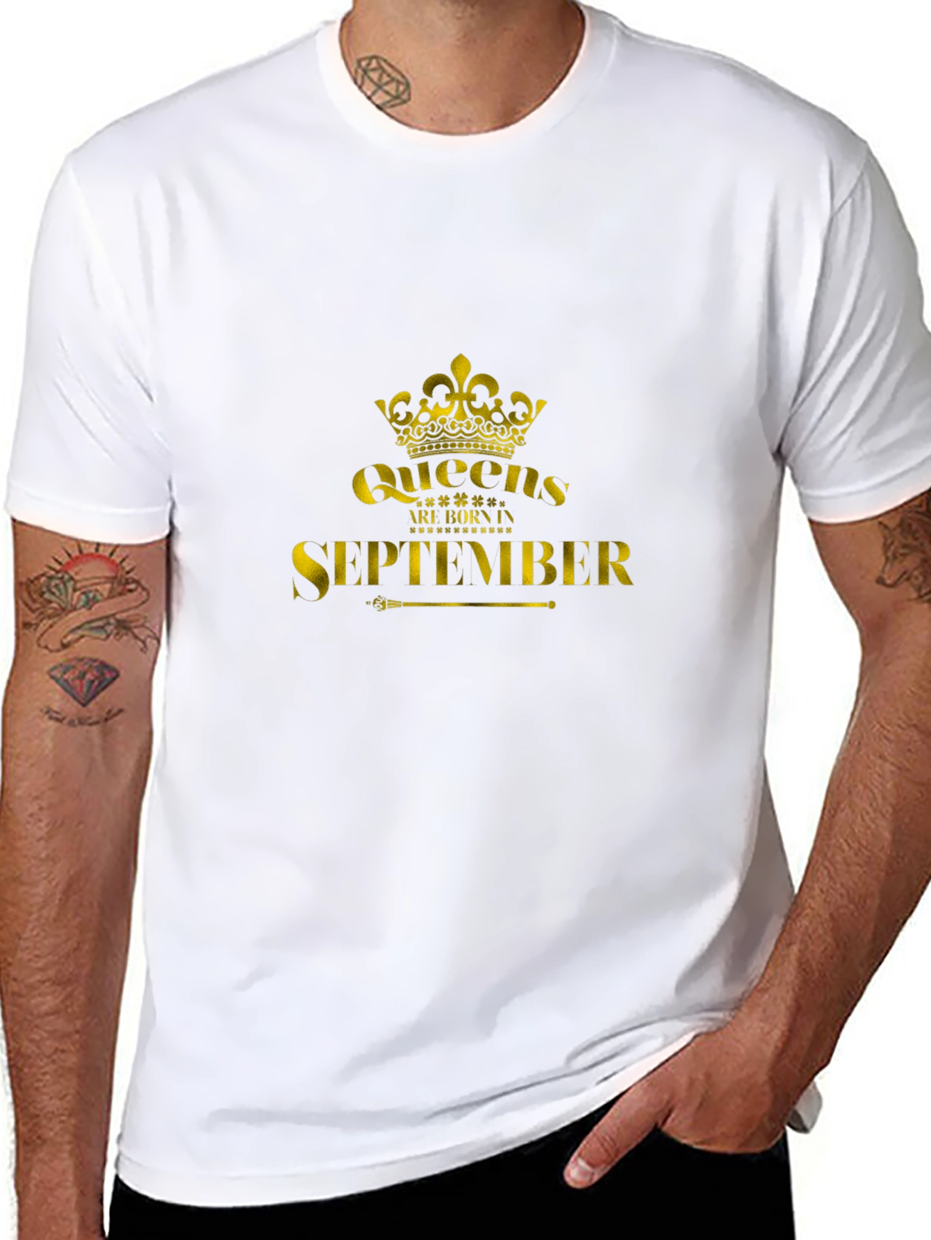 Queens are Born in September T-Shirt