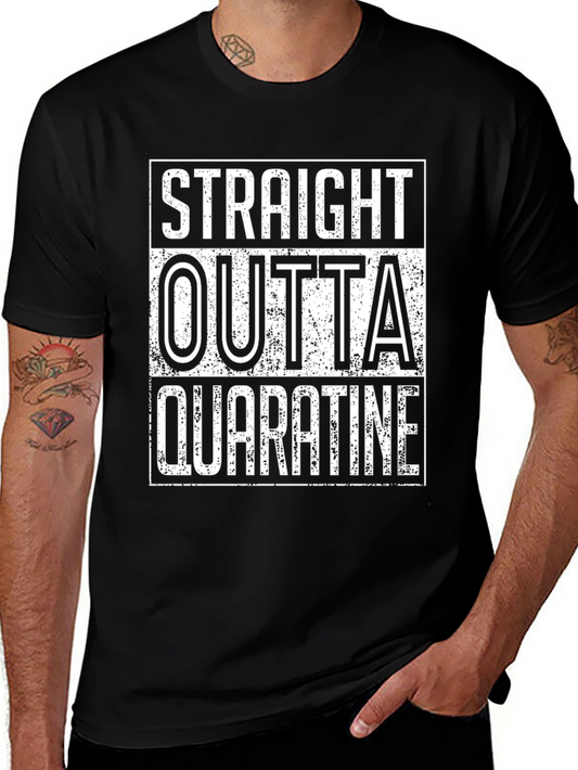 Straight Outta Quarantine Graphic Tee