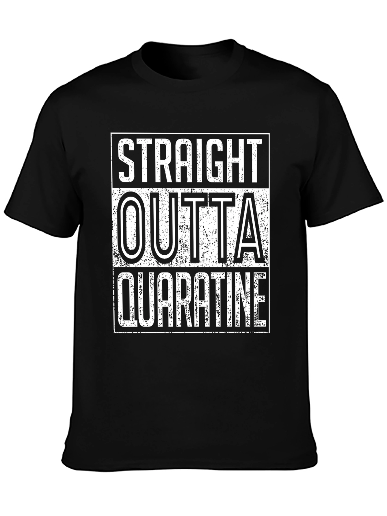 Straight Outta Quarantine Graphic Tee