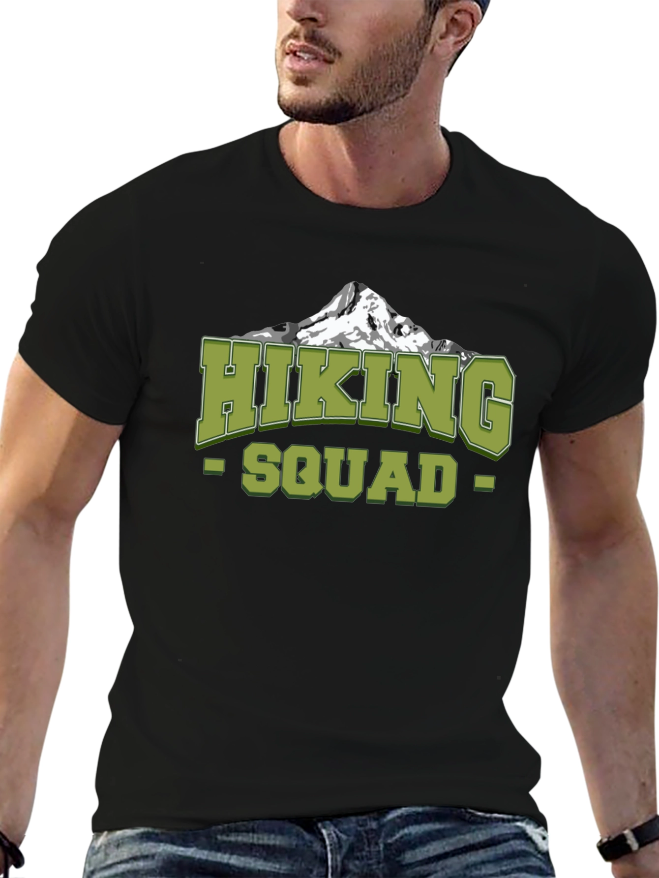Hiking Squad Mountain Graphic T-Shirt
