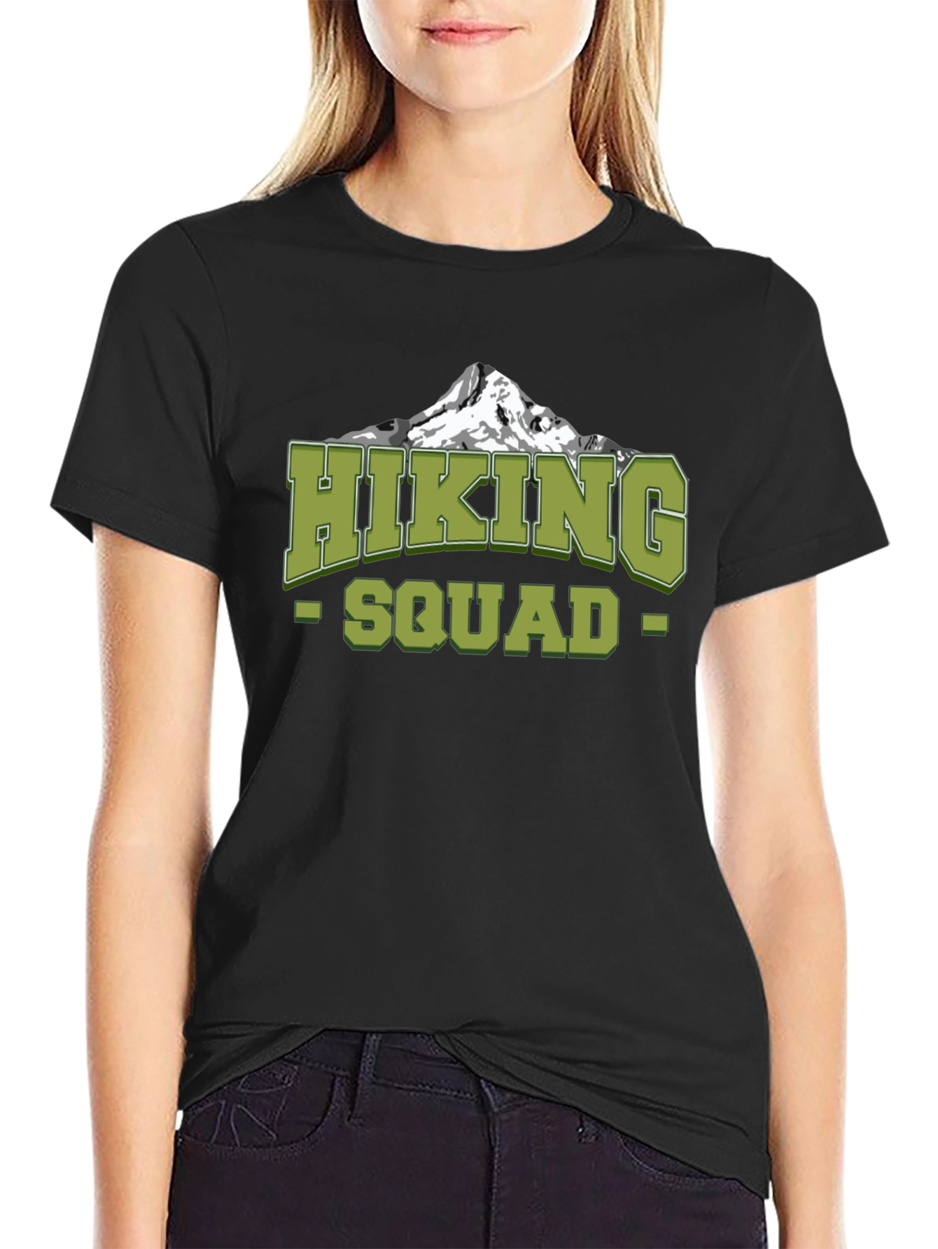 Hiking Squad Mountain Graphic T-Shirt
