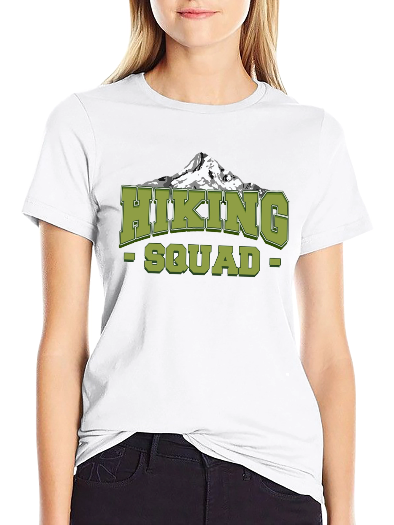 Hiking Squad Mountain Graphic T-Shirt