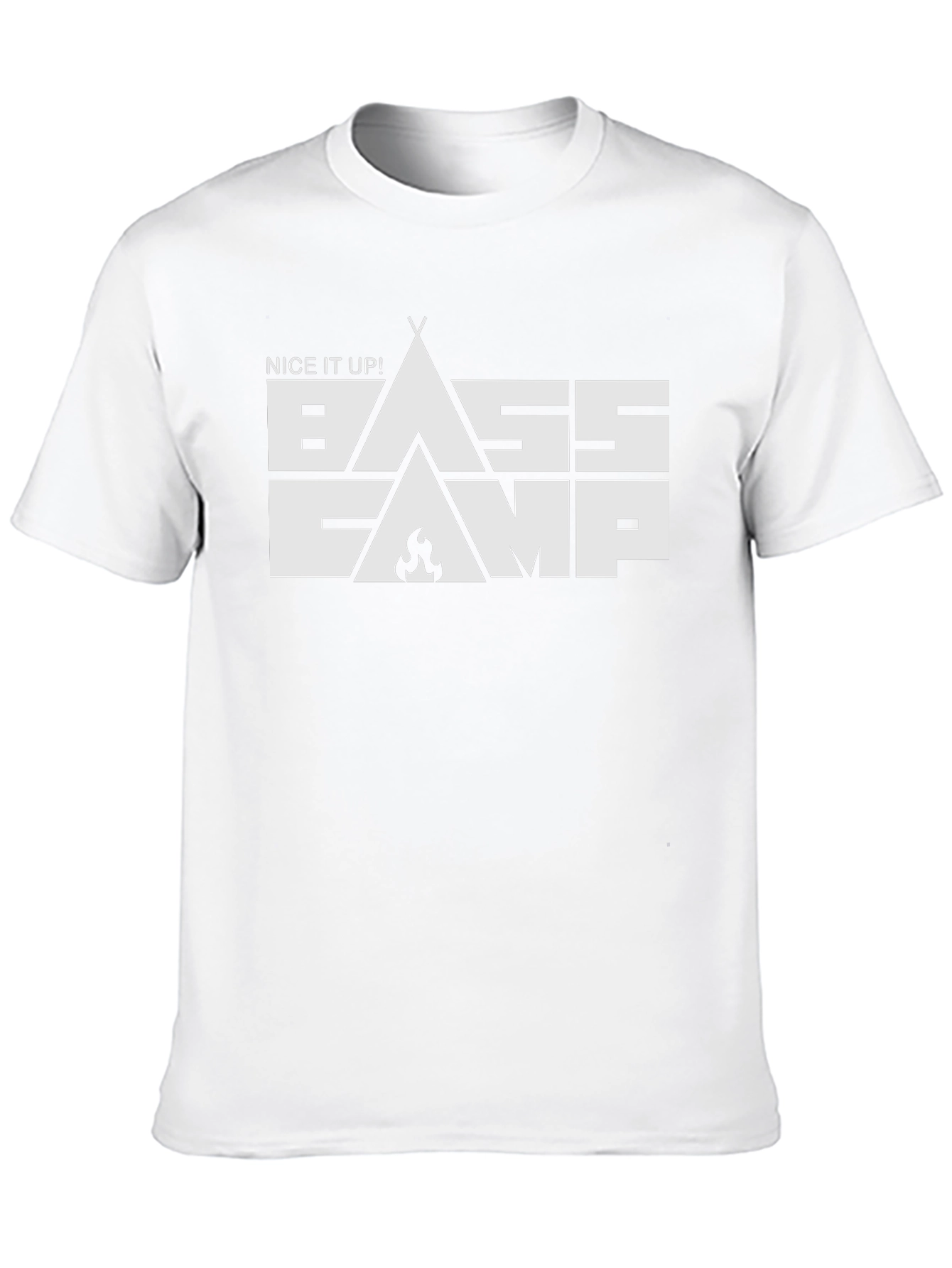 Bass Camp Tee -  Nice It Up Black T-Shirt
