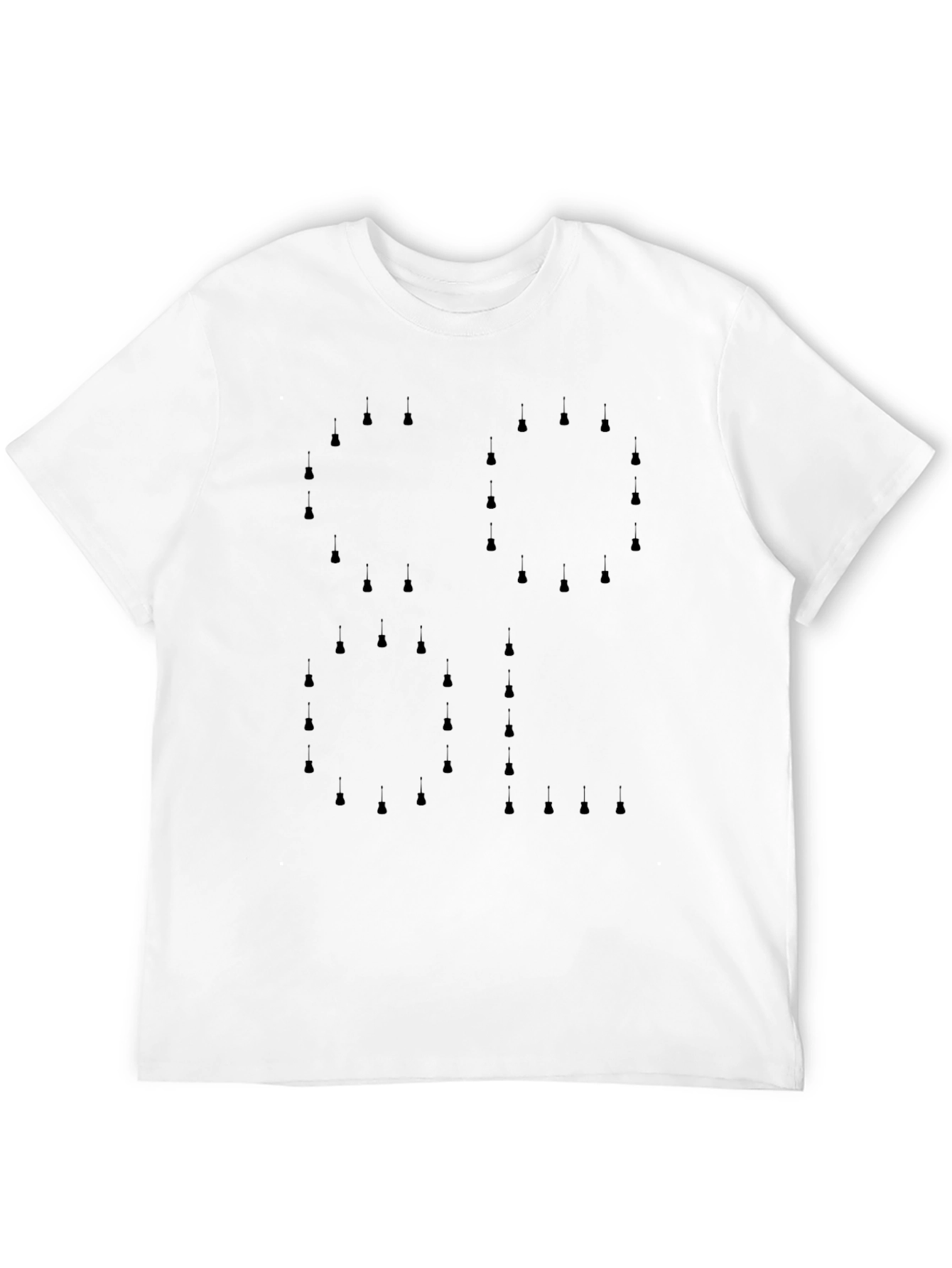 Stylish Black T-Shirt with Unique Lightbulb Design