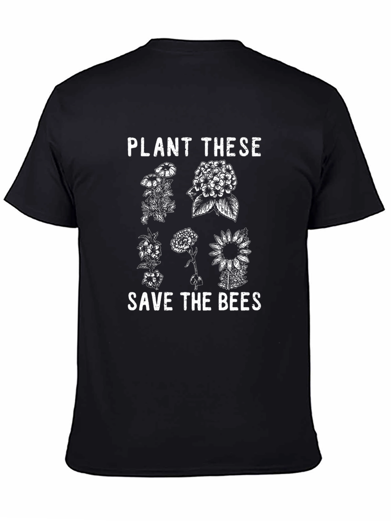 Plant These Save The Bees Graphic Tee