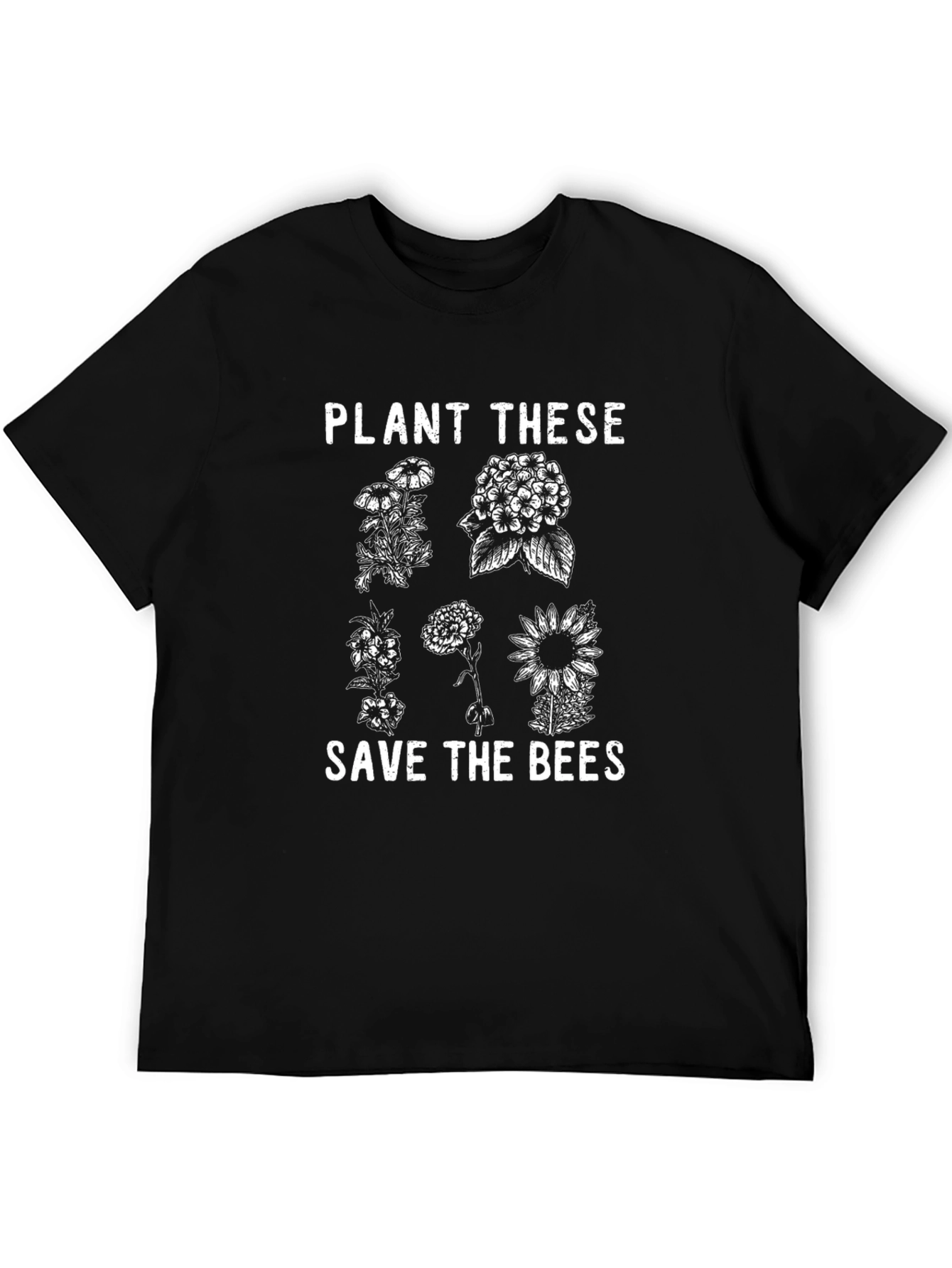 Plant These Save The Bees Graphic Tee