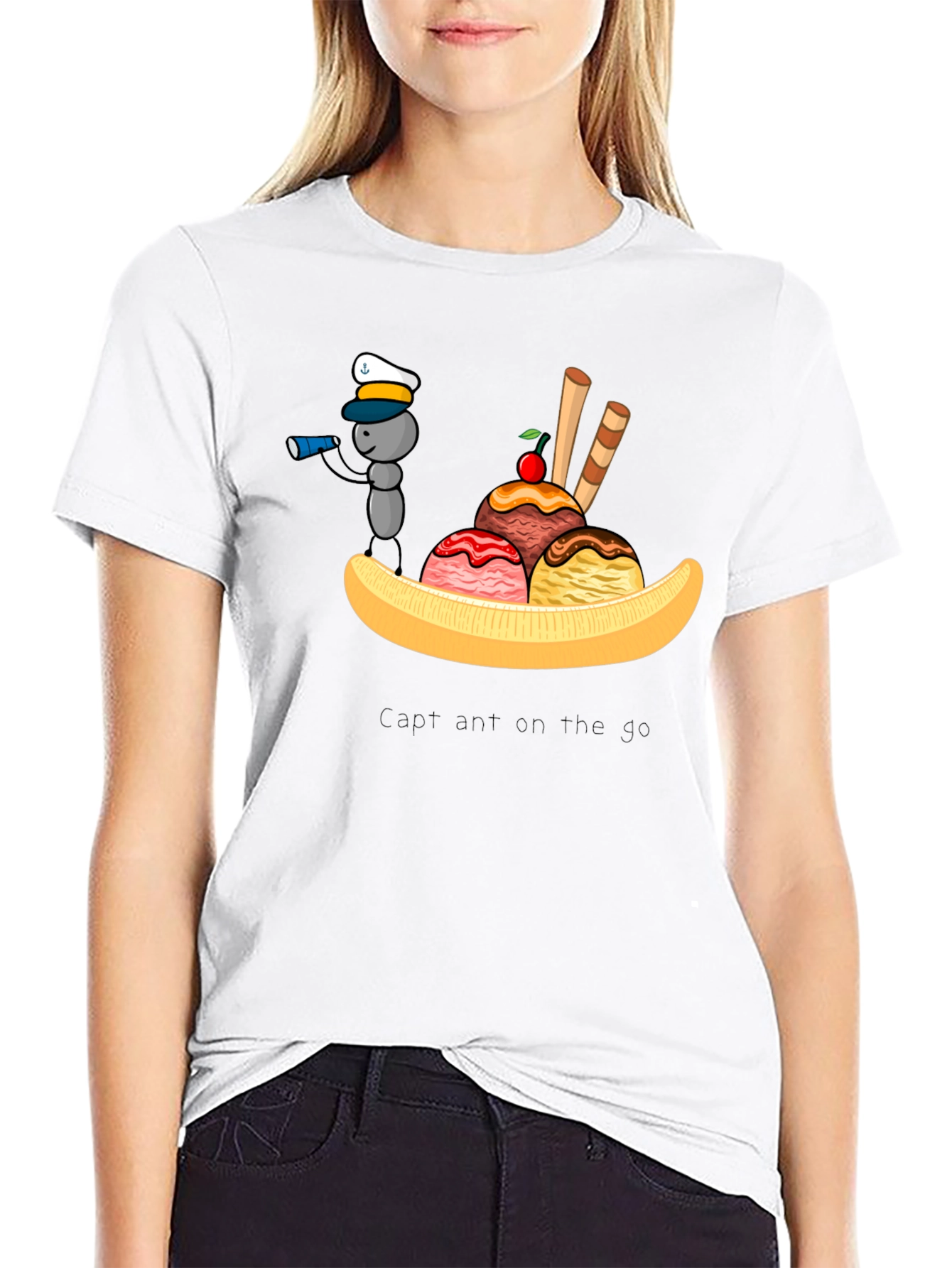 Capt Ant on the go T-Shirt