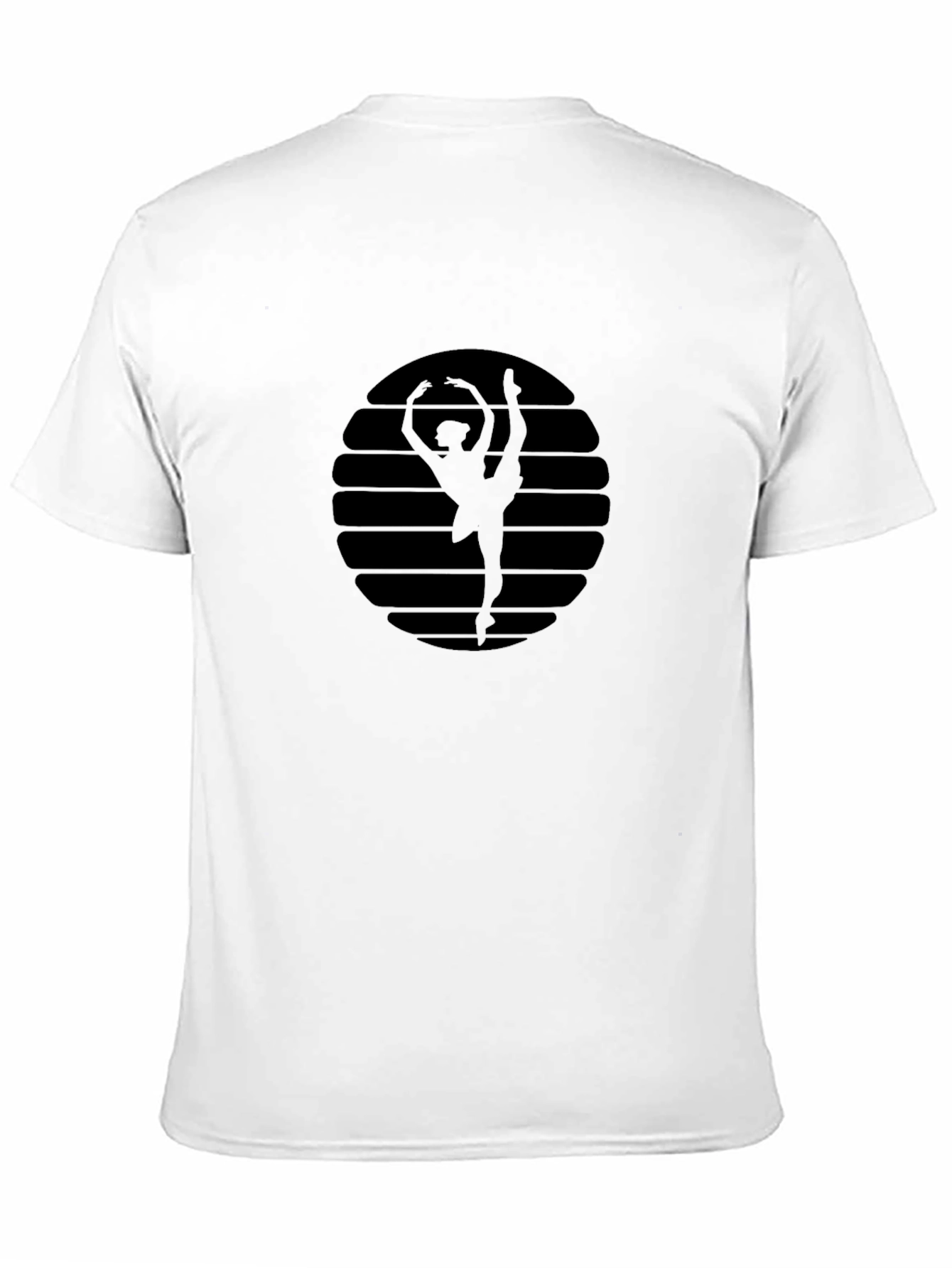 Ballerina Silhouette Graphic T-Shirt