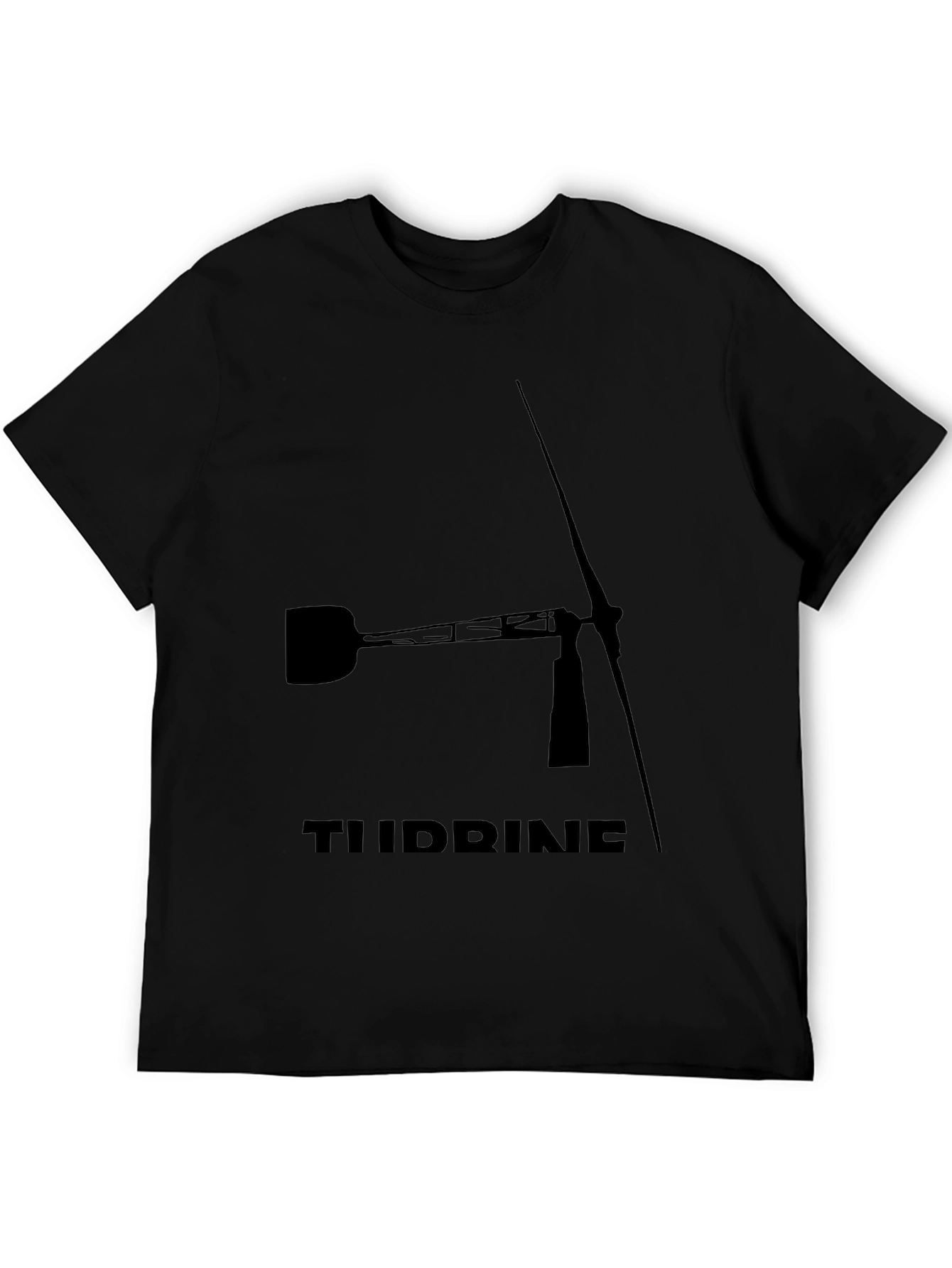 Turbine Graphic Black T-Shirt