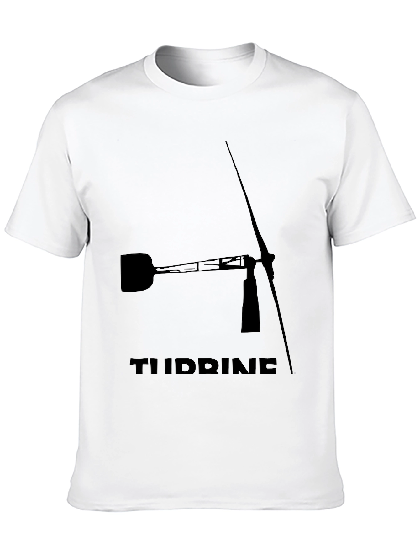 Turbine Graphic Black T-Shirt