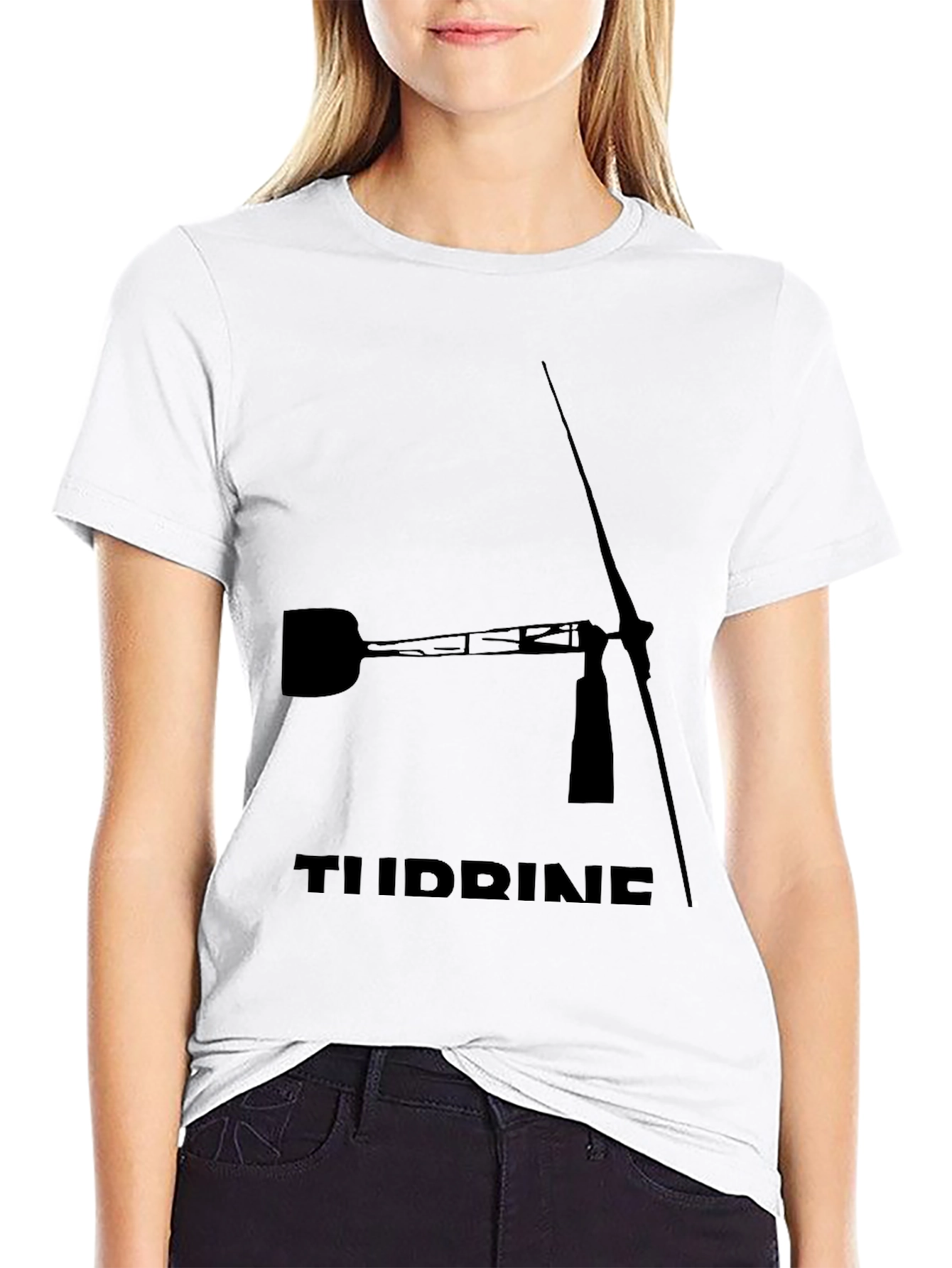 Turbine Graphic Black T-Shirt