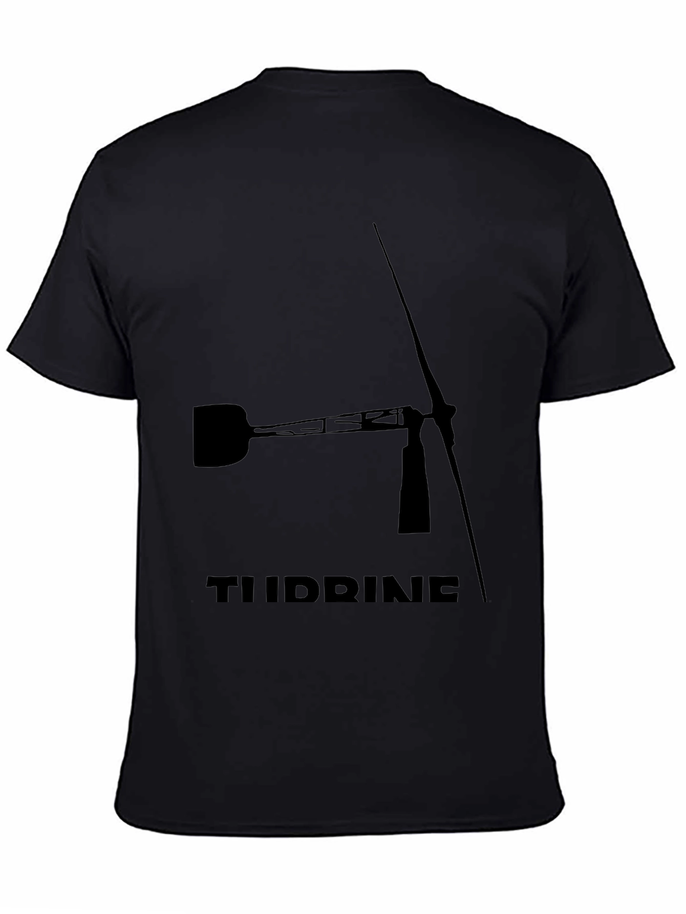Turbine Graphic Black T-Shirt