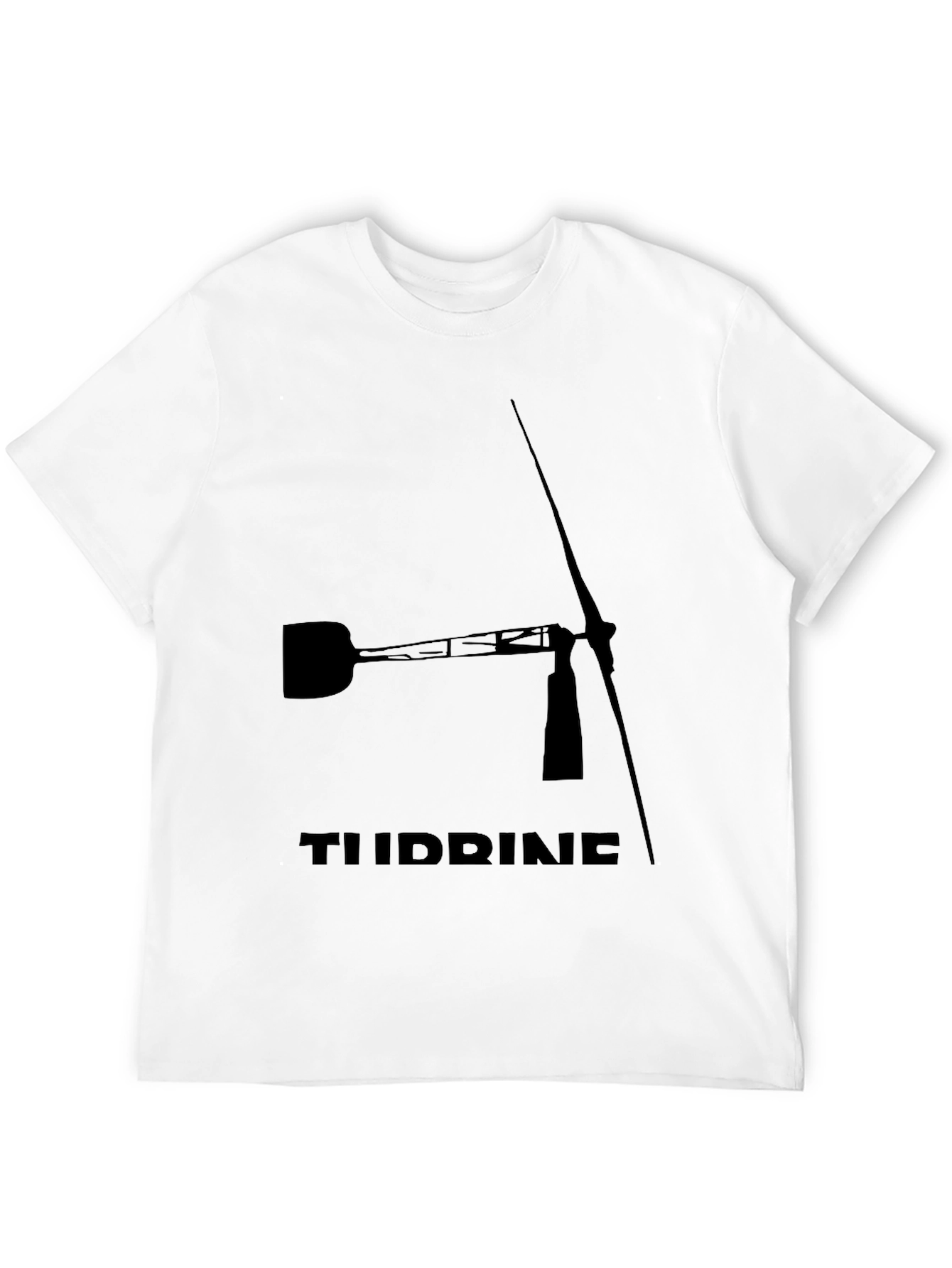 Turbine Graphic Black T-Shirt
