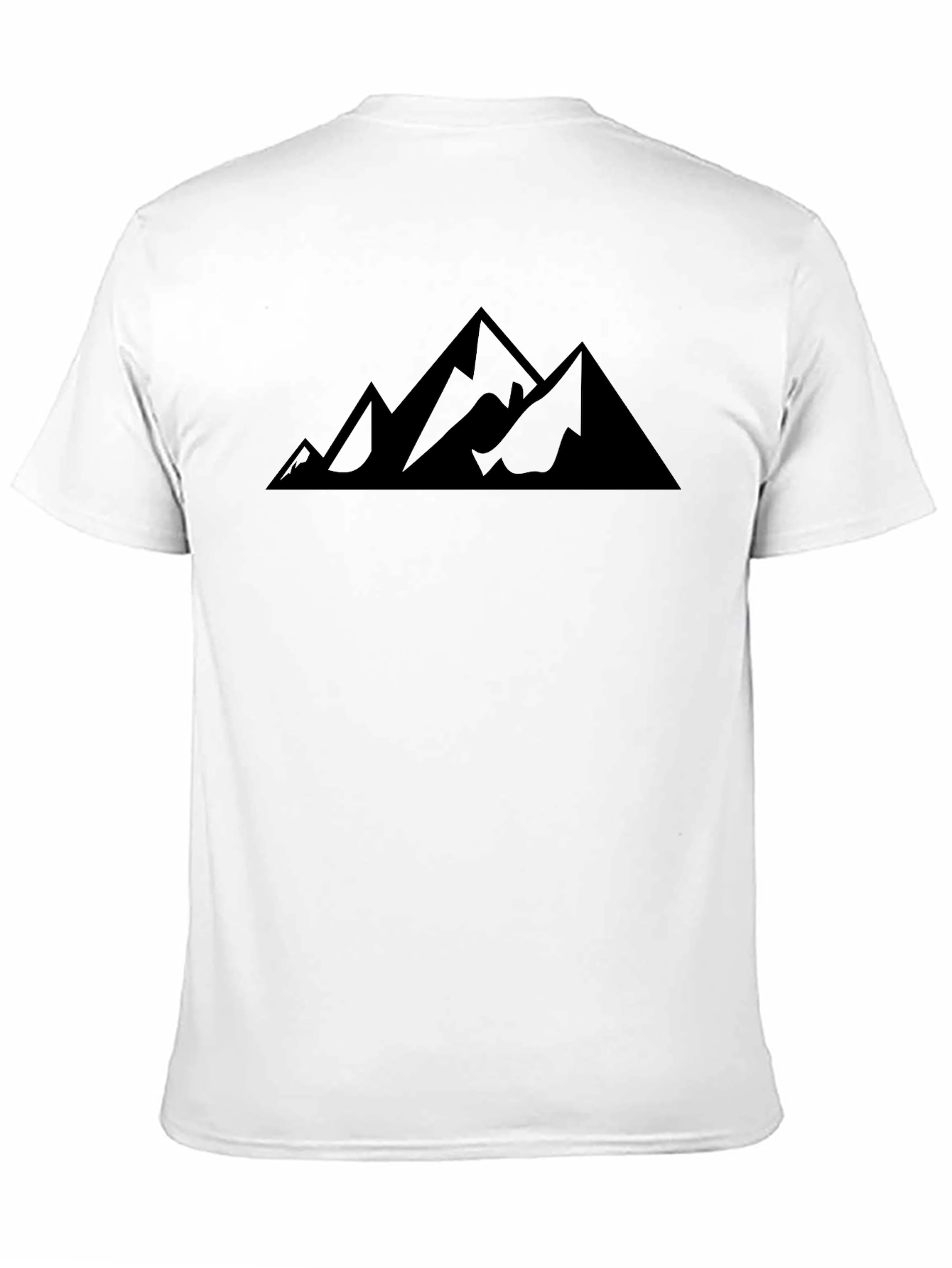 Mountain Peak Graphic Tee - Classic Black