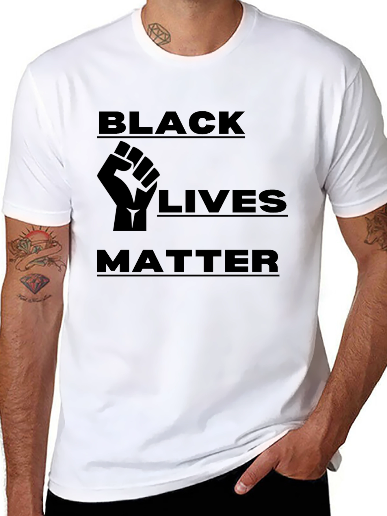 Black Lives Matter Graphic T-Shirt