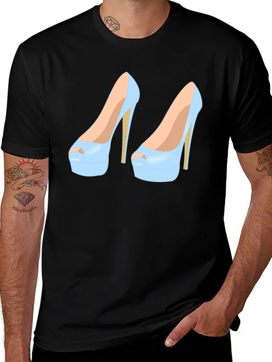 High Heel Shoe Graphic Tee - Stylish and Unique