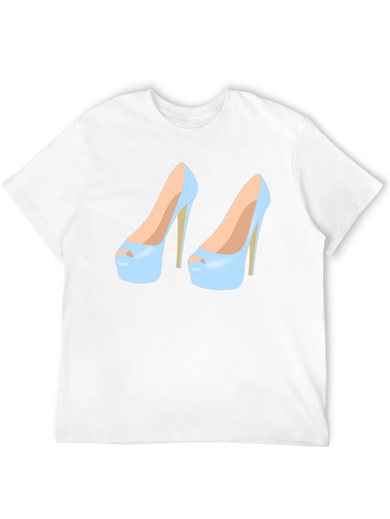 High Heel Shoe Graphic Tee - Stylish and Unique