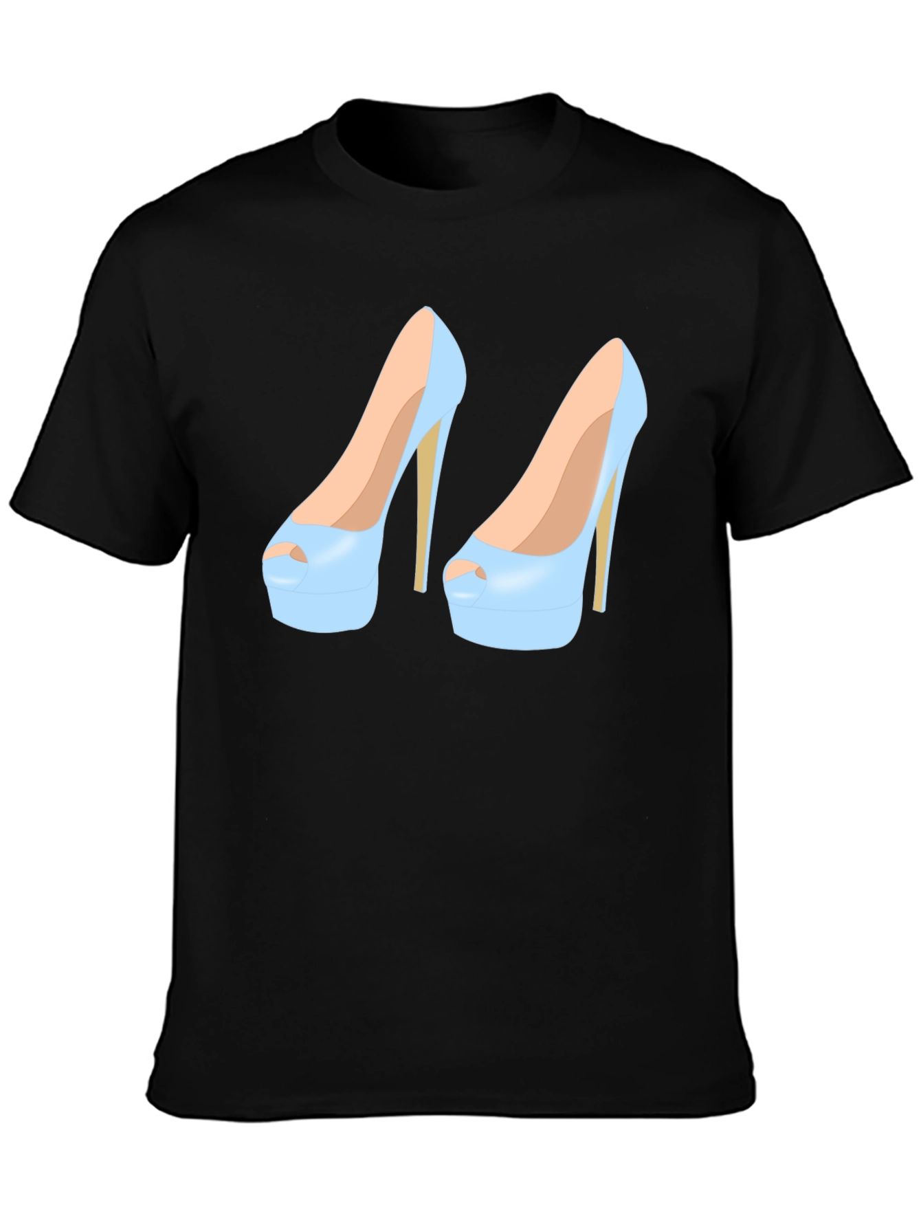 High Heel Shoe Graphic Tee - Stylish and Unique
