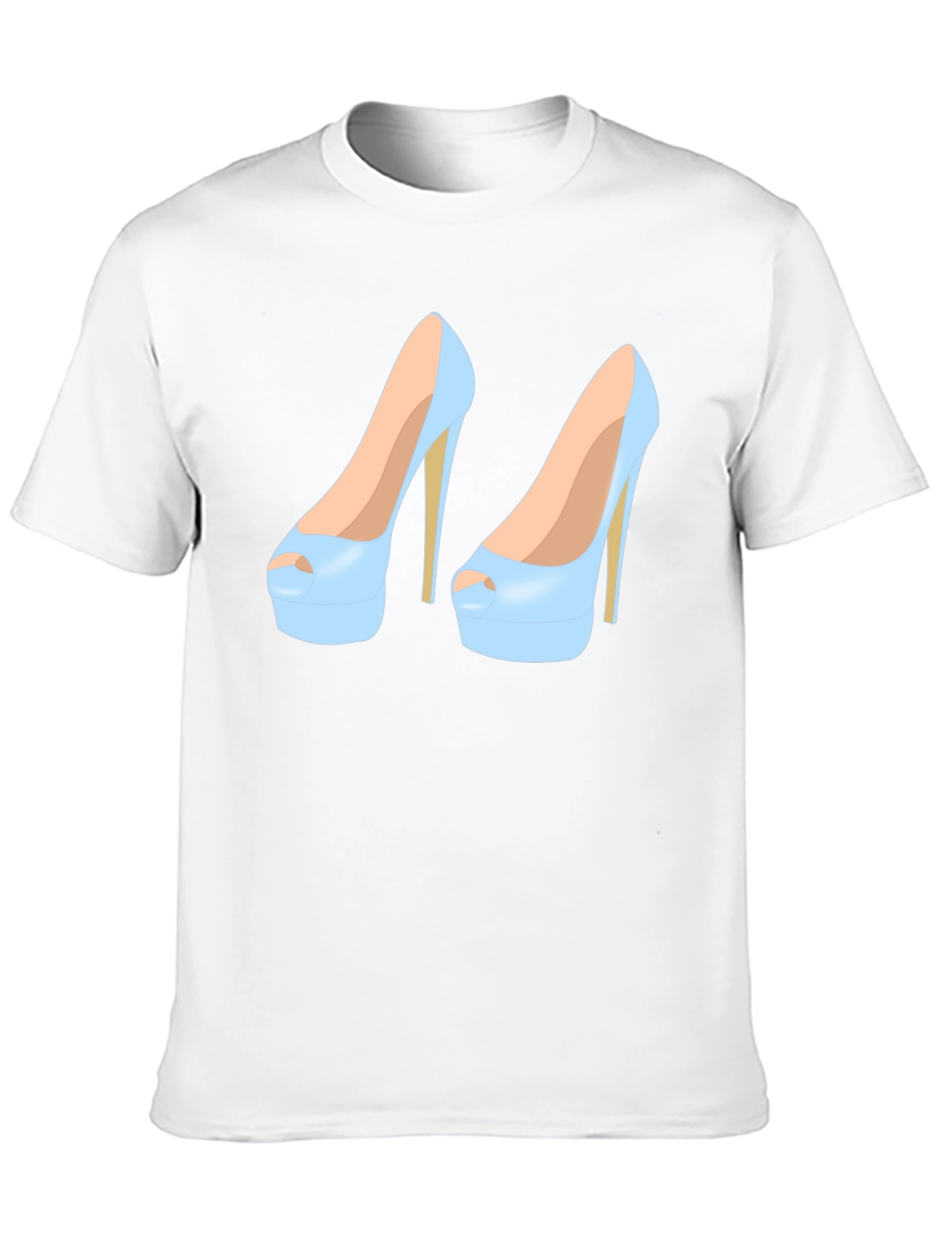 High Heel Shoe Graphic Tee - Stylish and Unique