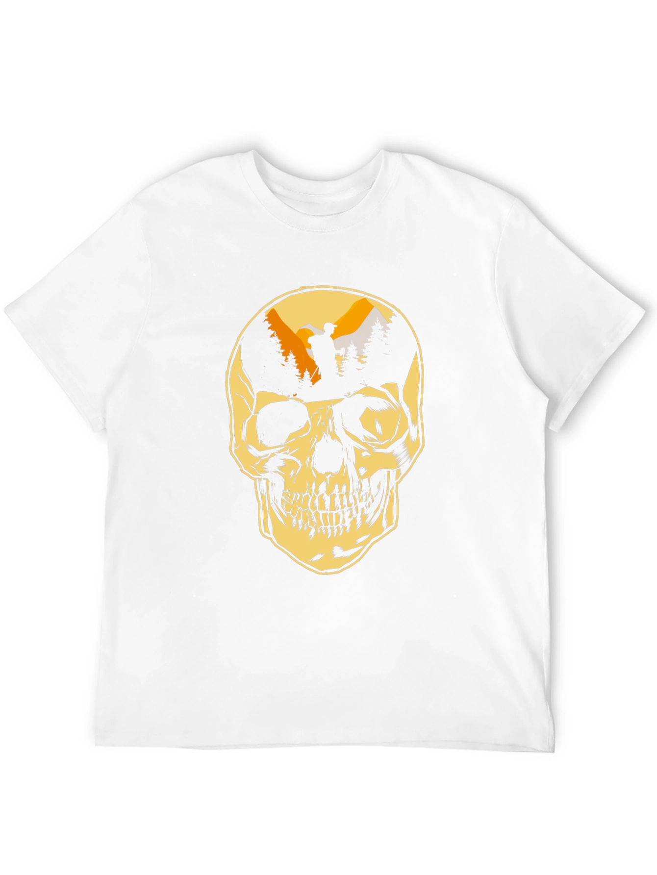 Skull Mountain Hiker Graphic Tee