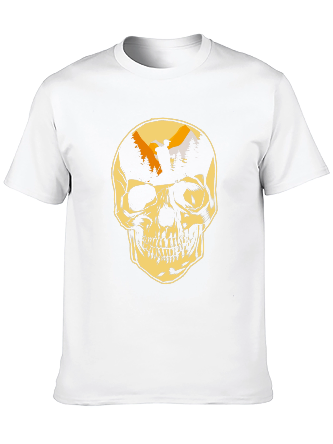 Skull Mountain Hiker Graphic Tee