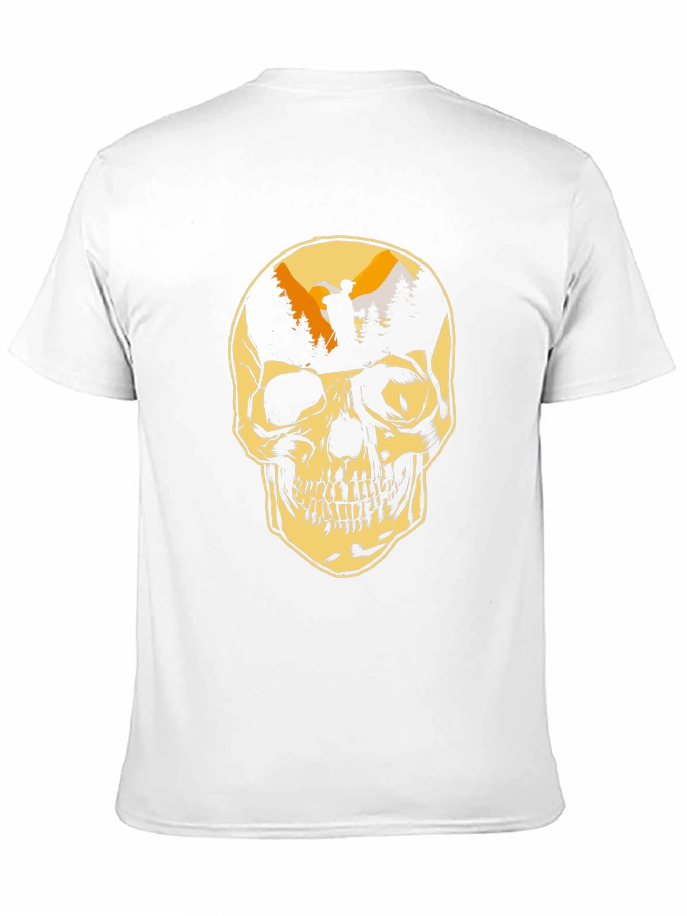Skull Mountain Hiker Graphic Tee