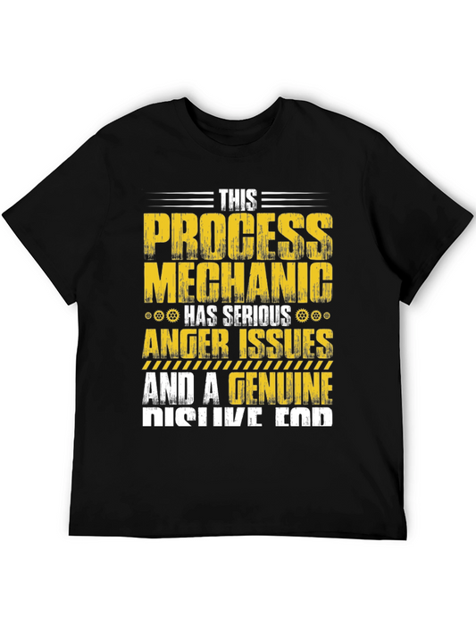 Process Mechanic T-Shirt: Serious Anger Issues & Distinctive End