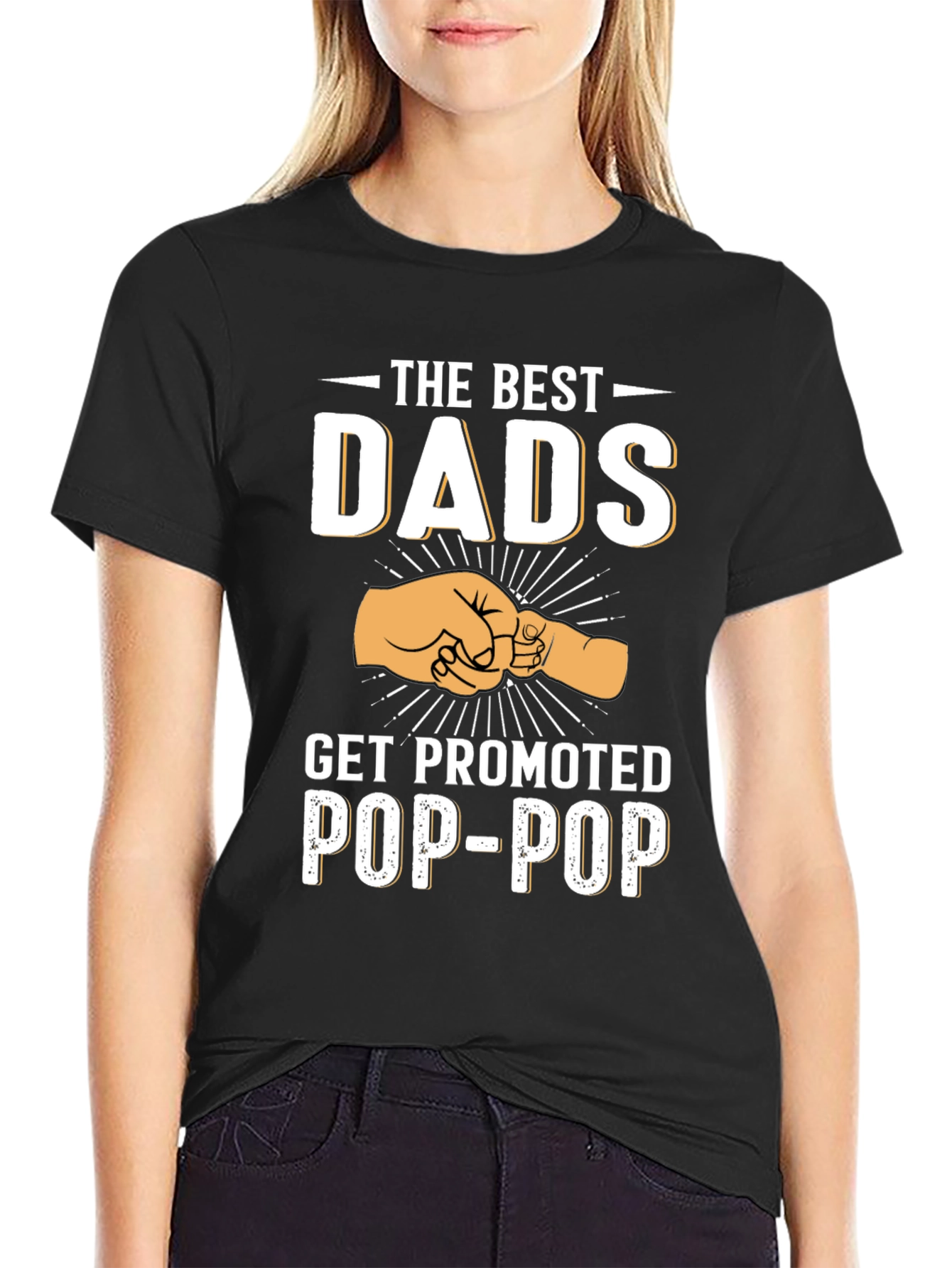 Best Dads Get Promoted to Pop-Pop T-Shirt