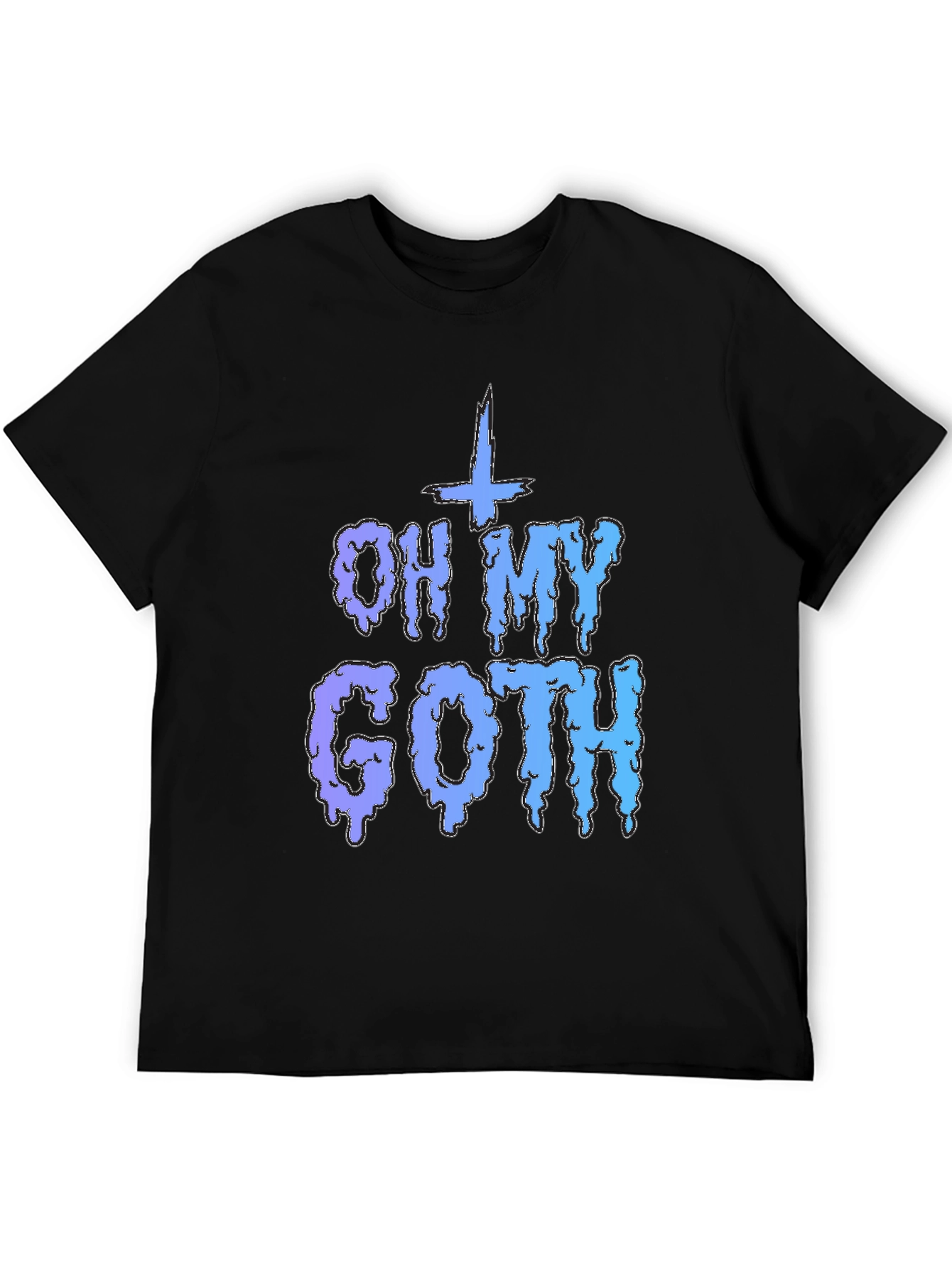 Oh My Goth T-Shirt - Black Crew Neck