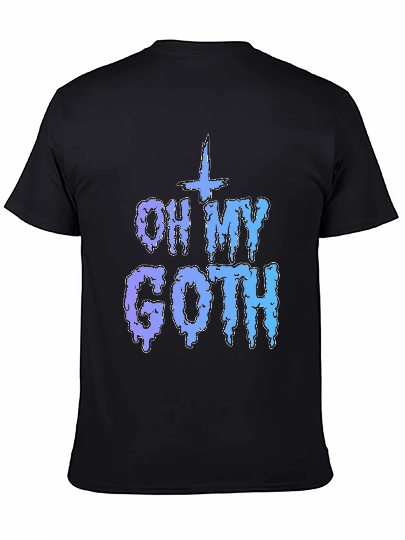 Oh My Goth T-Shirt - Black Crew Neck