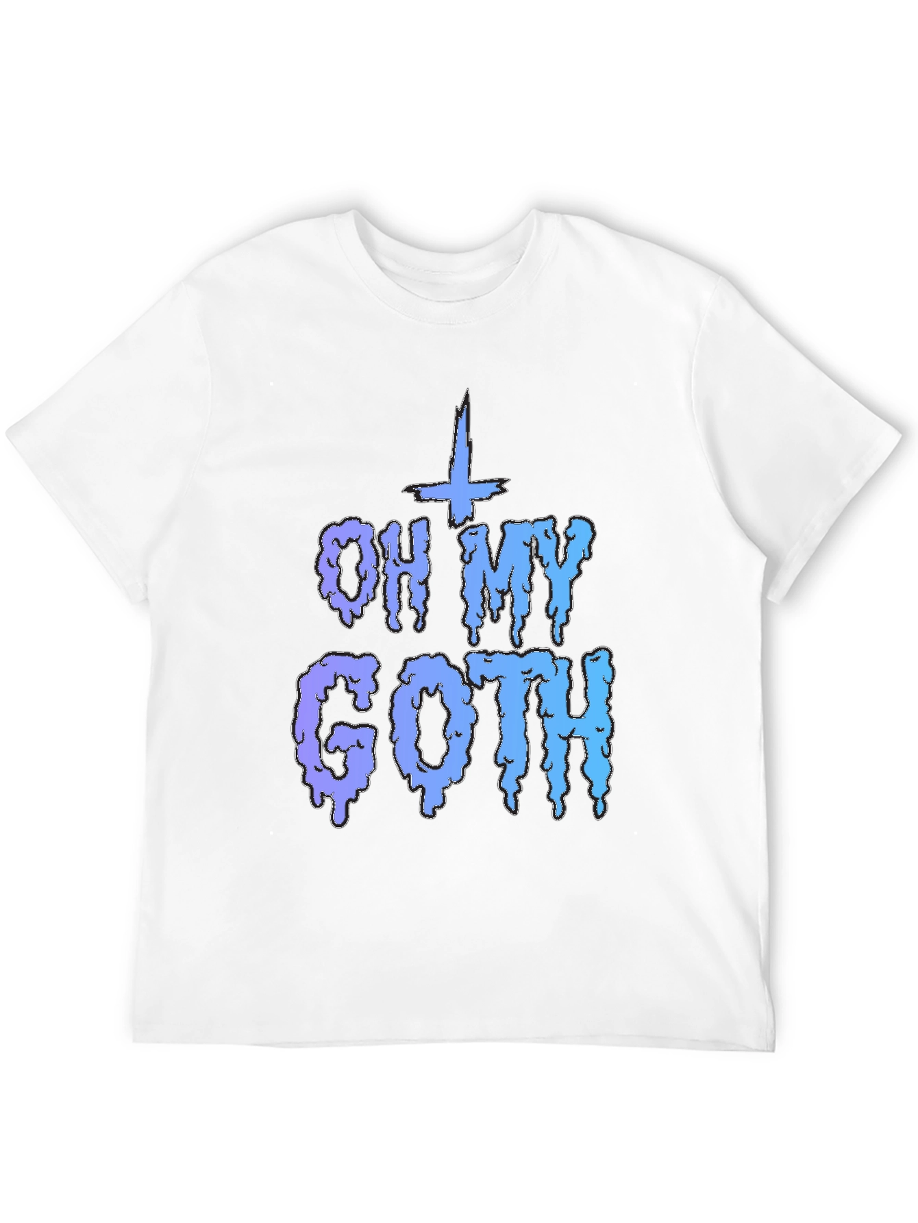 Oh My Goth T-Shirt - Black Crew Neck