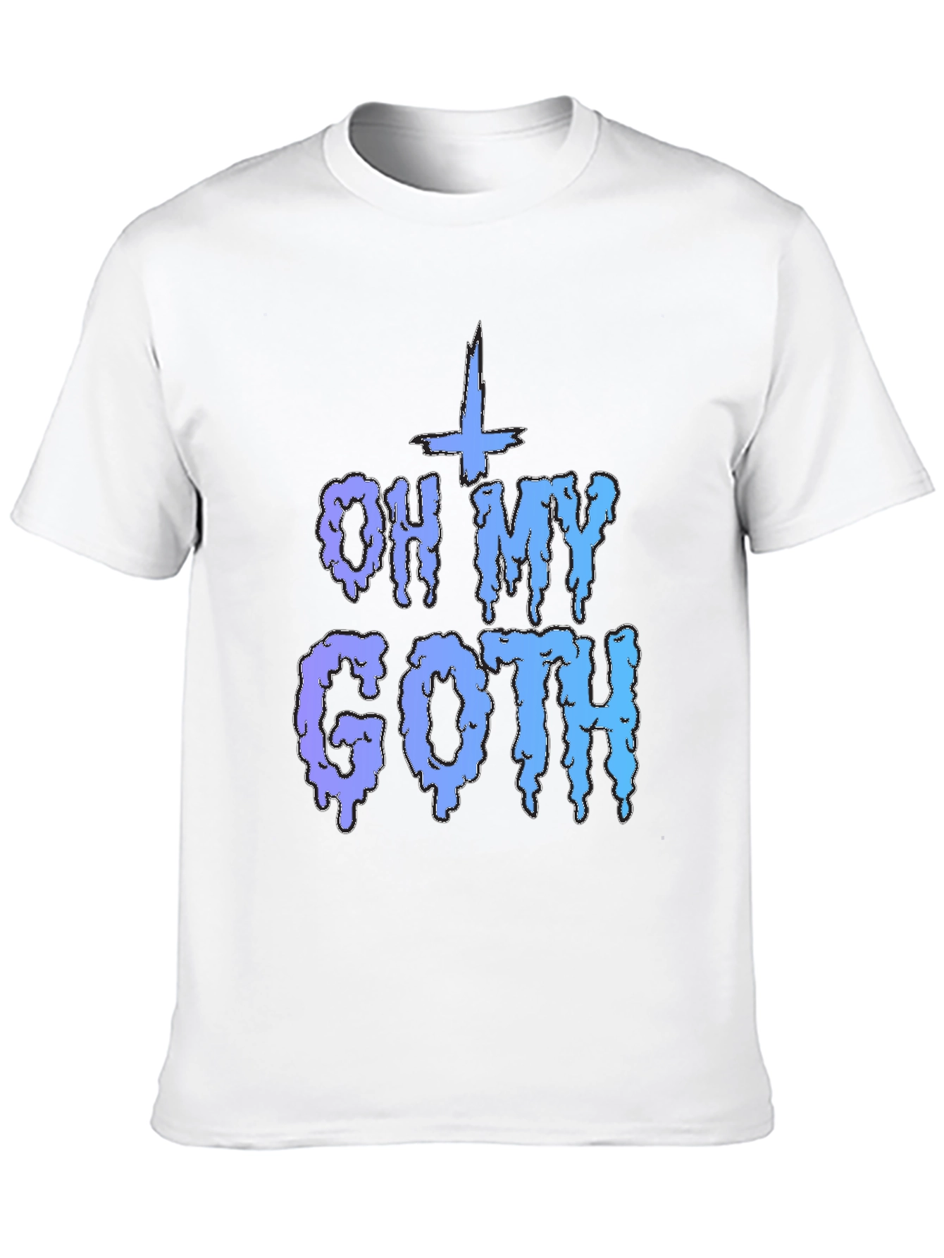 Oh My Goth T-Shirt - Black Crew Neck
