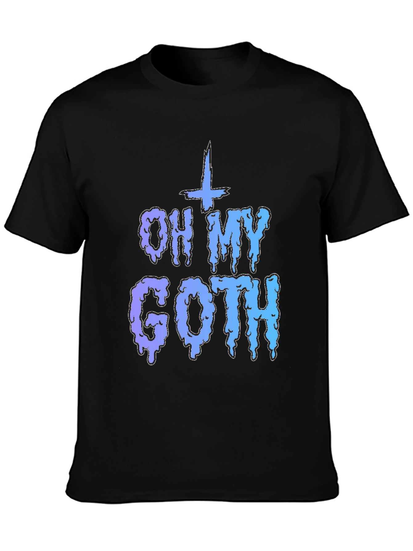 Oh My Goth T-Shirt - Black Crew Neck