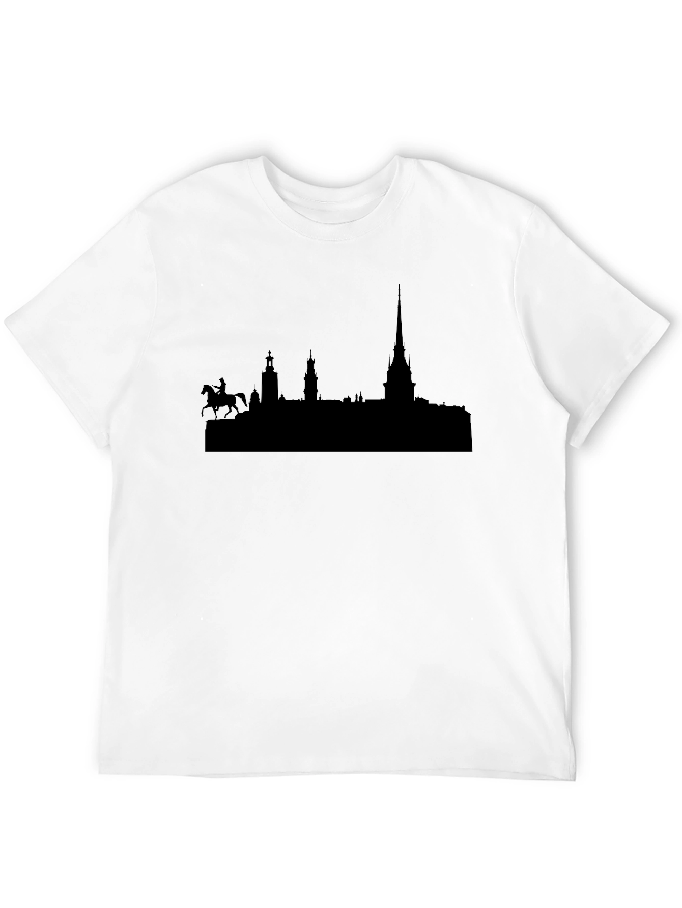 Stockholm Silhouette Black T-Shirt