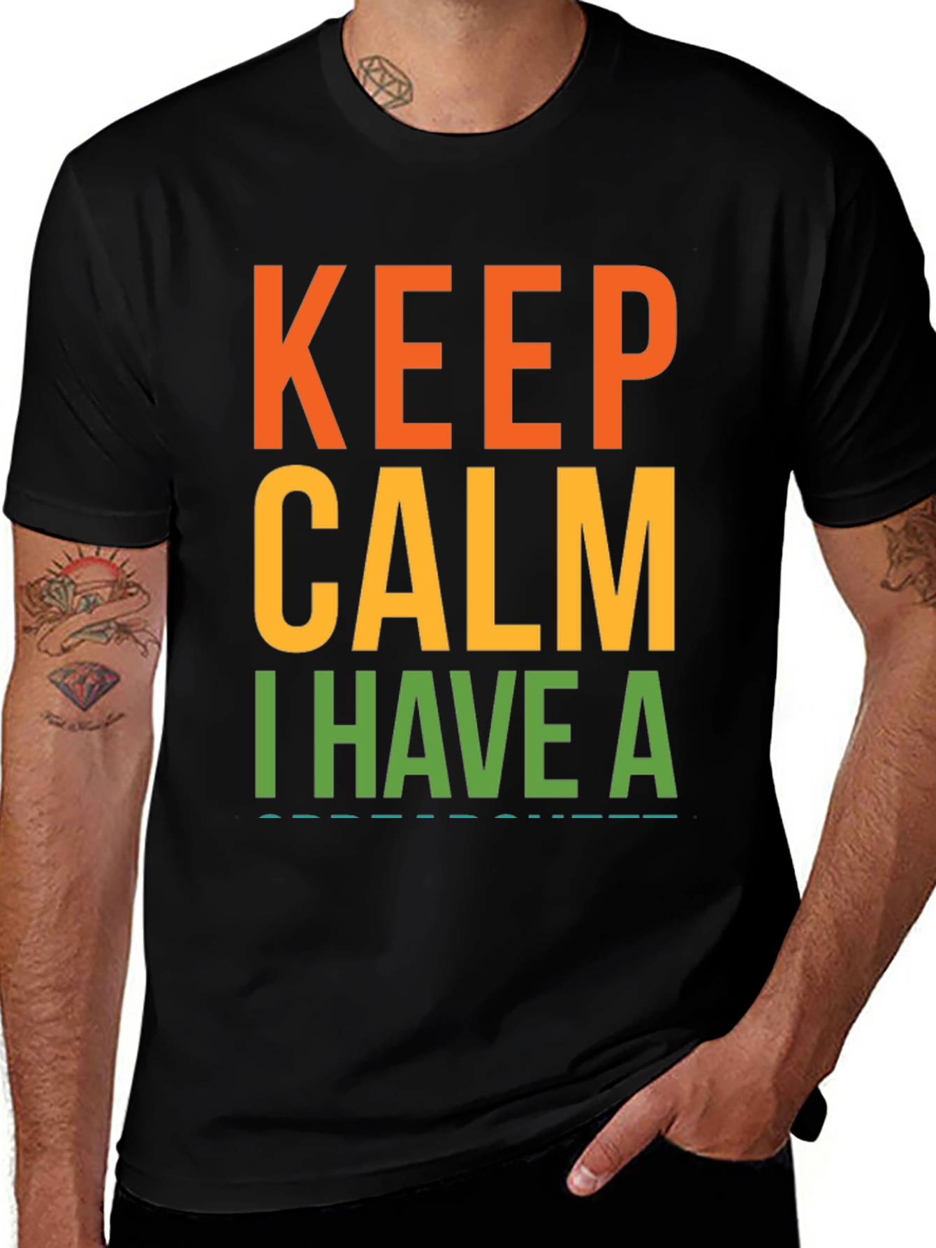 Keep Calm Graphic Tee