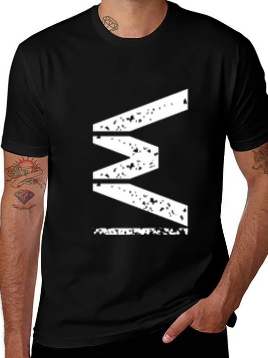 Abstract Graphic Tee - Modern Streetwear Style