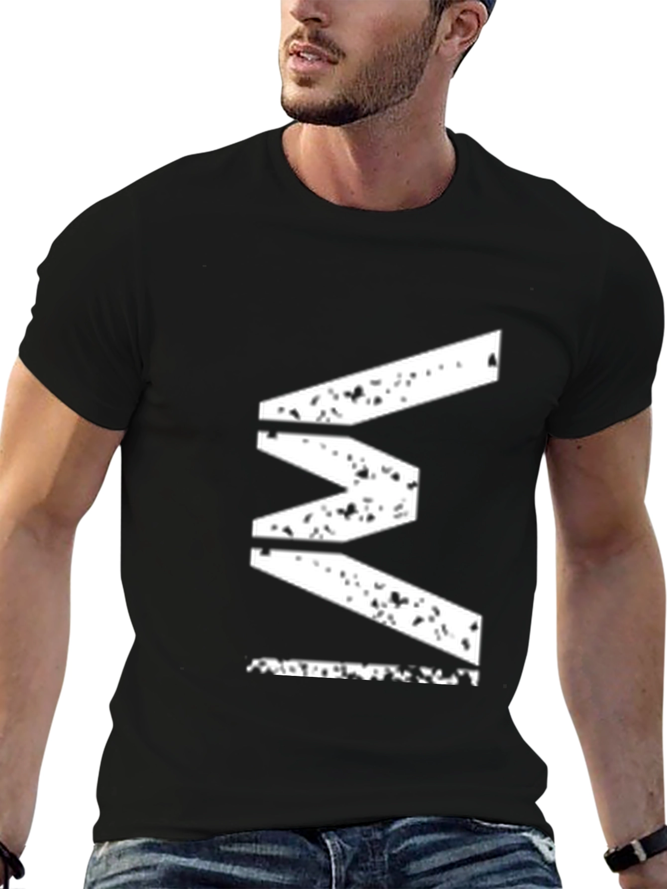 Abstract Graphic Tee - Modern Streetwear Style