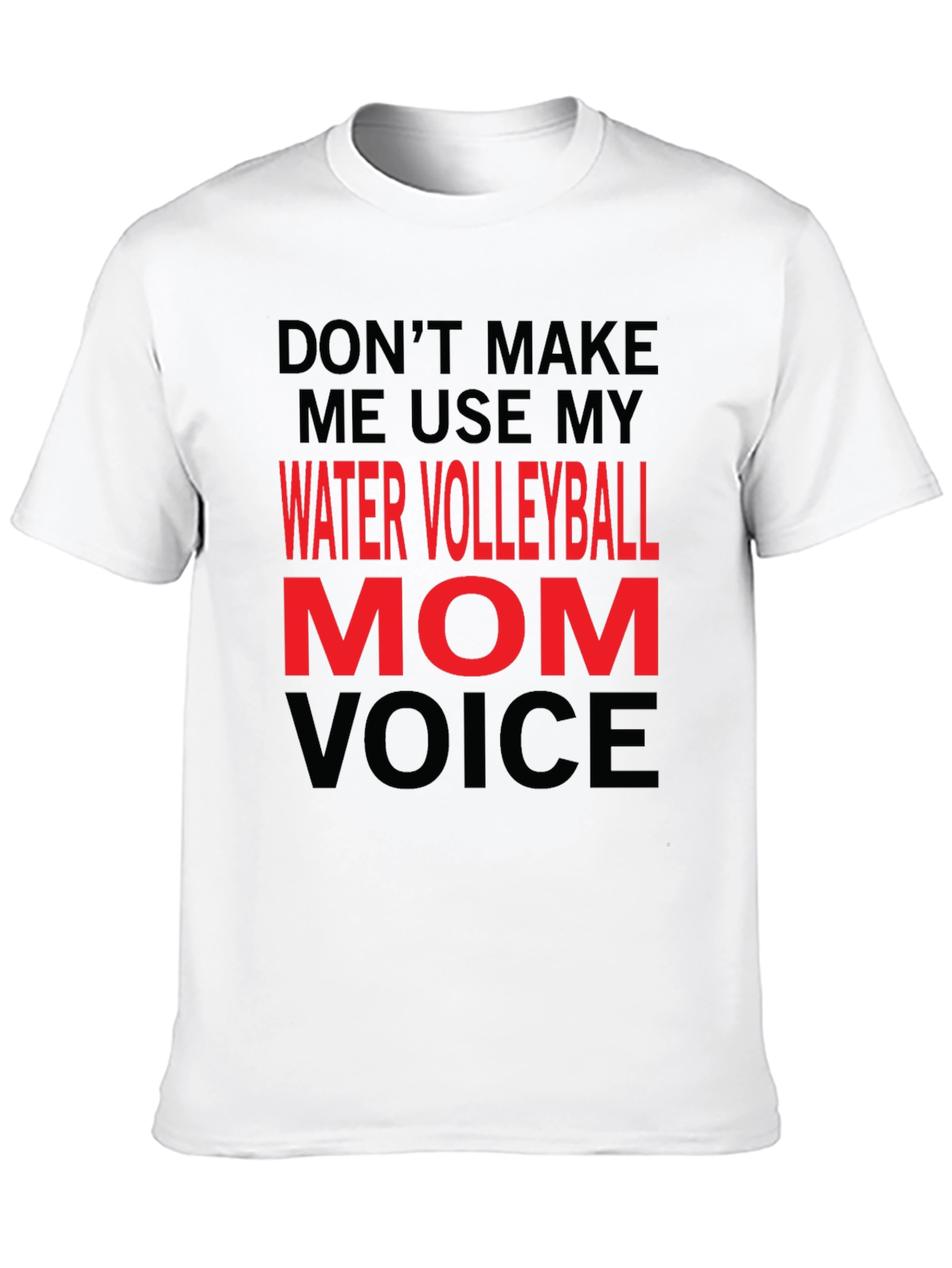 Water Volleyball Mom Voice T-Shirt